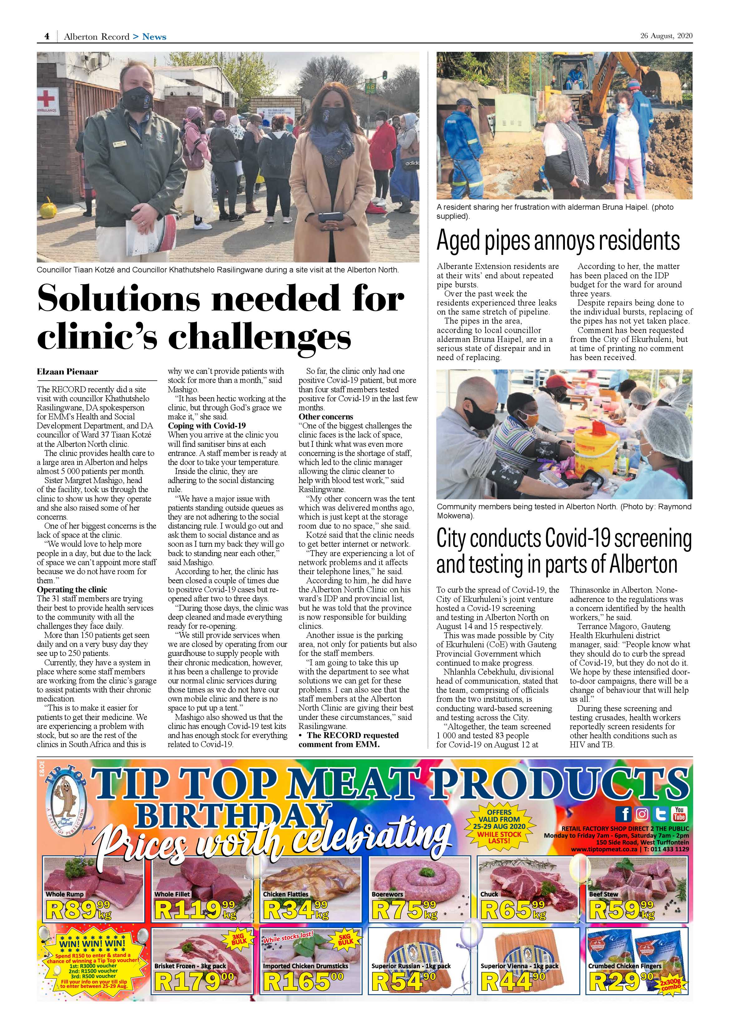 Alberton Record 26 August 2020 page 4