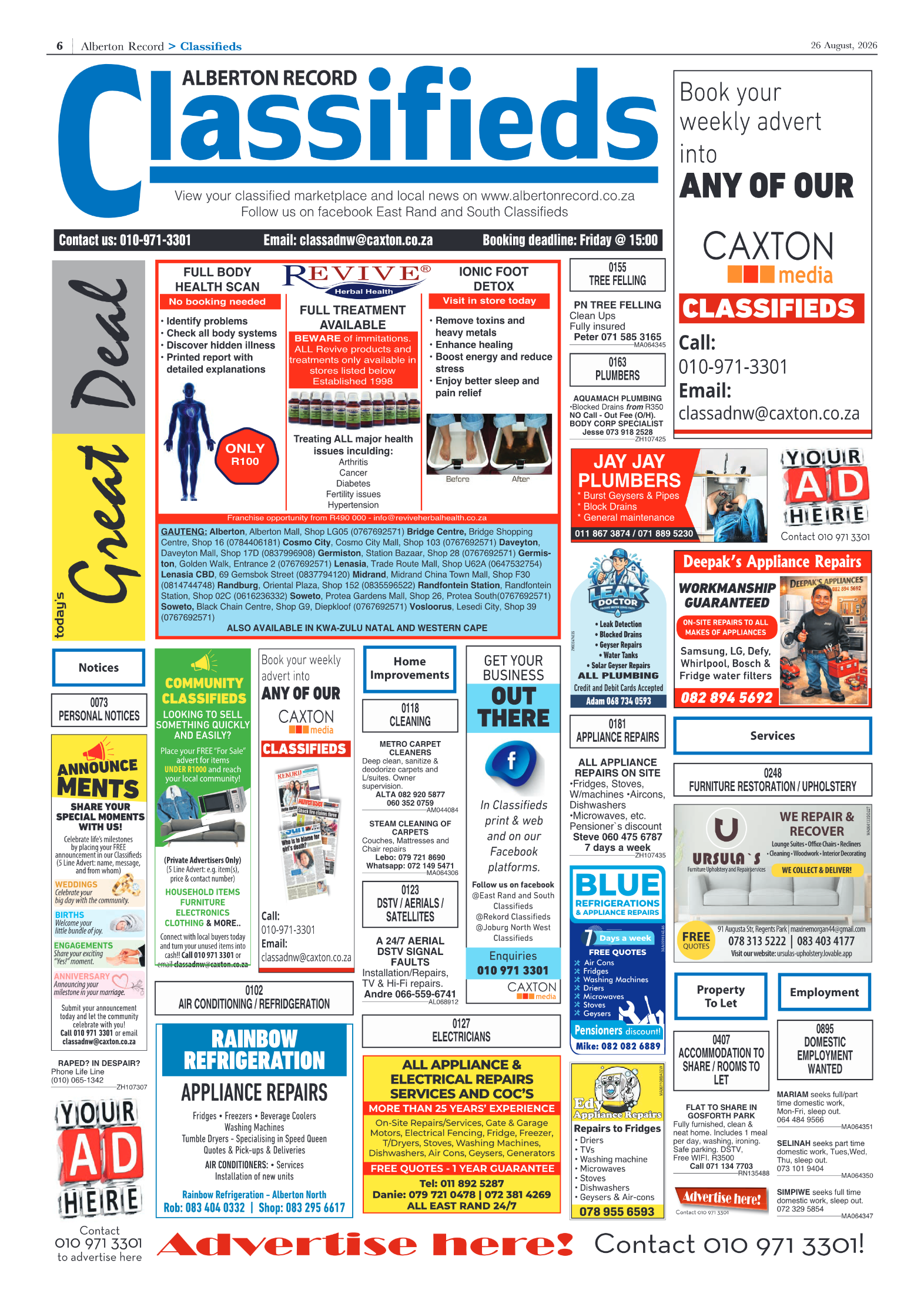 Alberton Record 26 August 2026 page 8