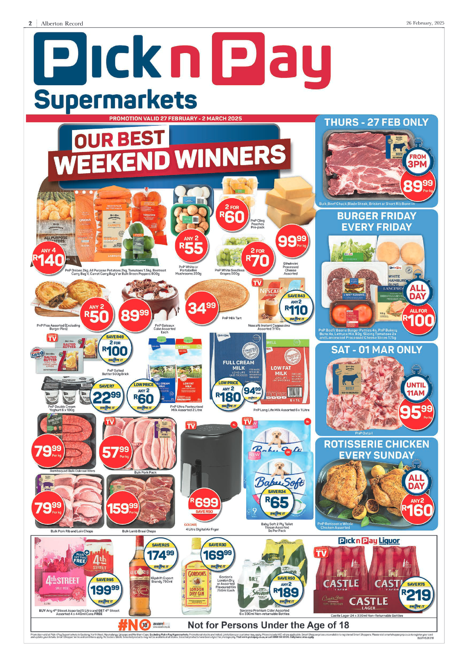 Alberton Record 26 February 2025 page 2