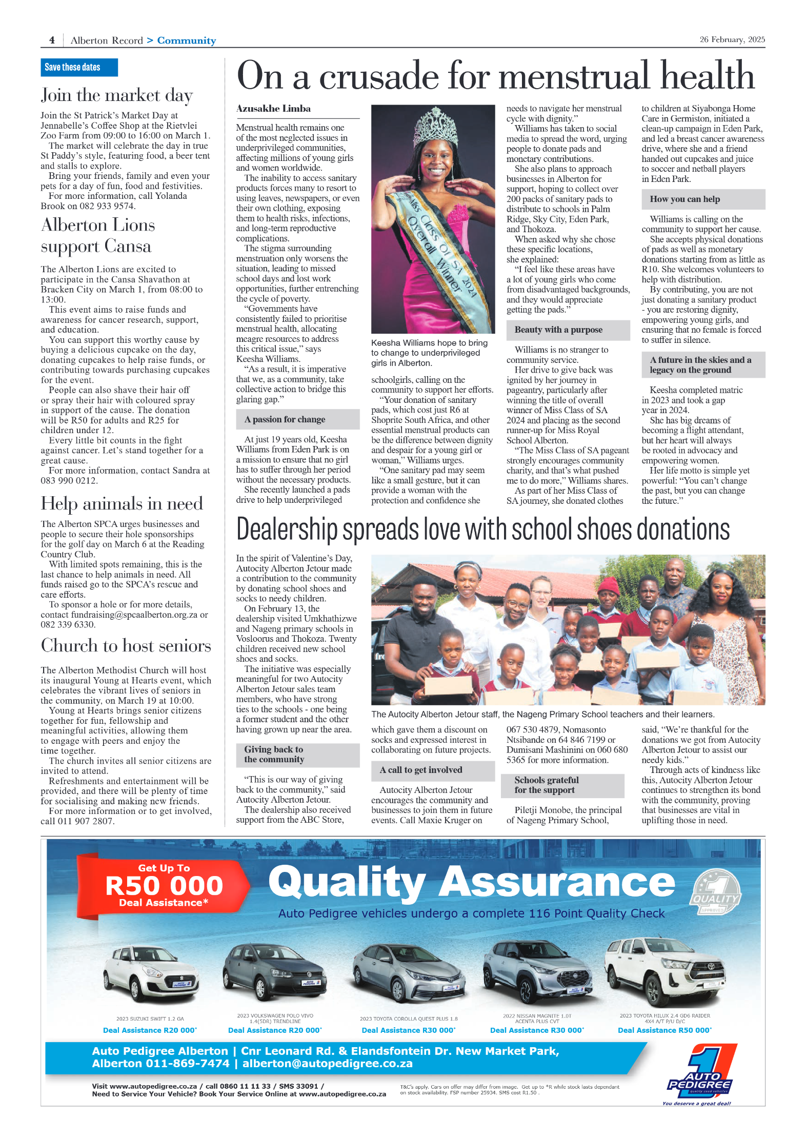 Alberton Record 26 February 2025 page 4
