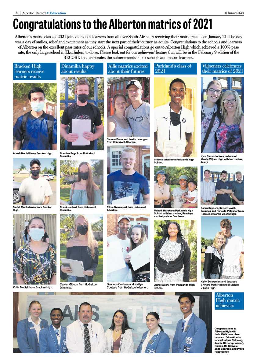 Alberton Record 26 January 2022 page 10