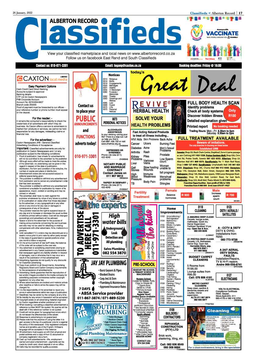 Alberton Record 26 January 2022 page 19