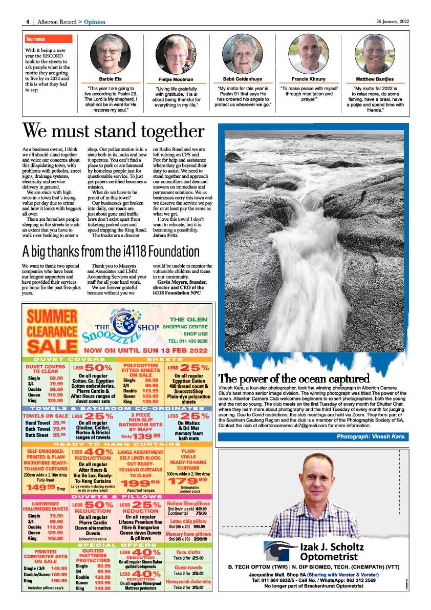 Alberton Record 26 January 2022 page 6