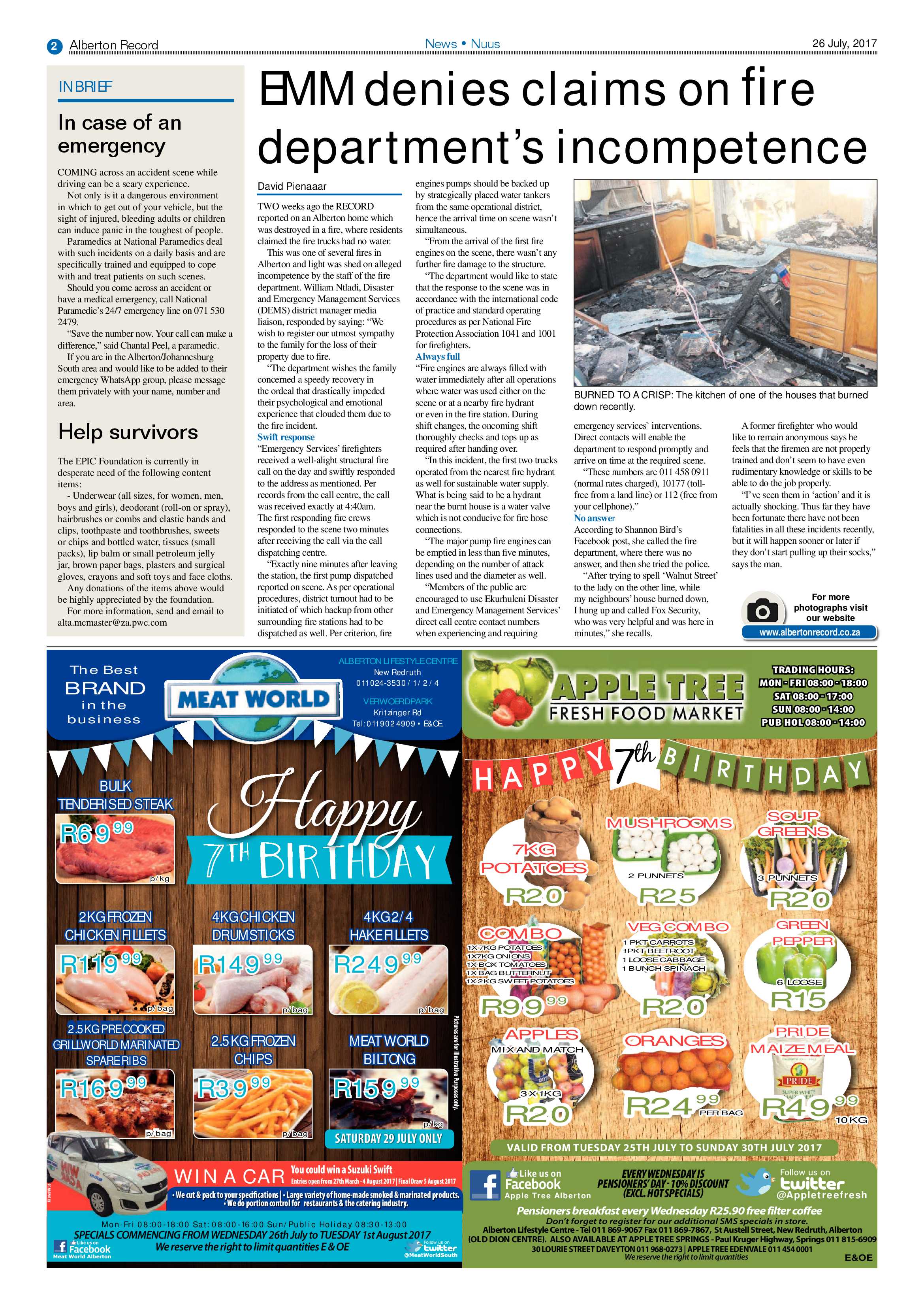 Alberton Record 26 July 2017 page 2