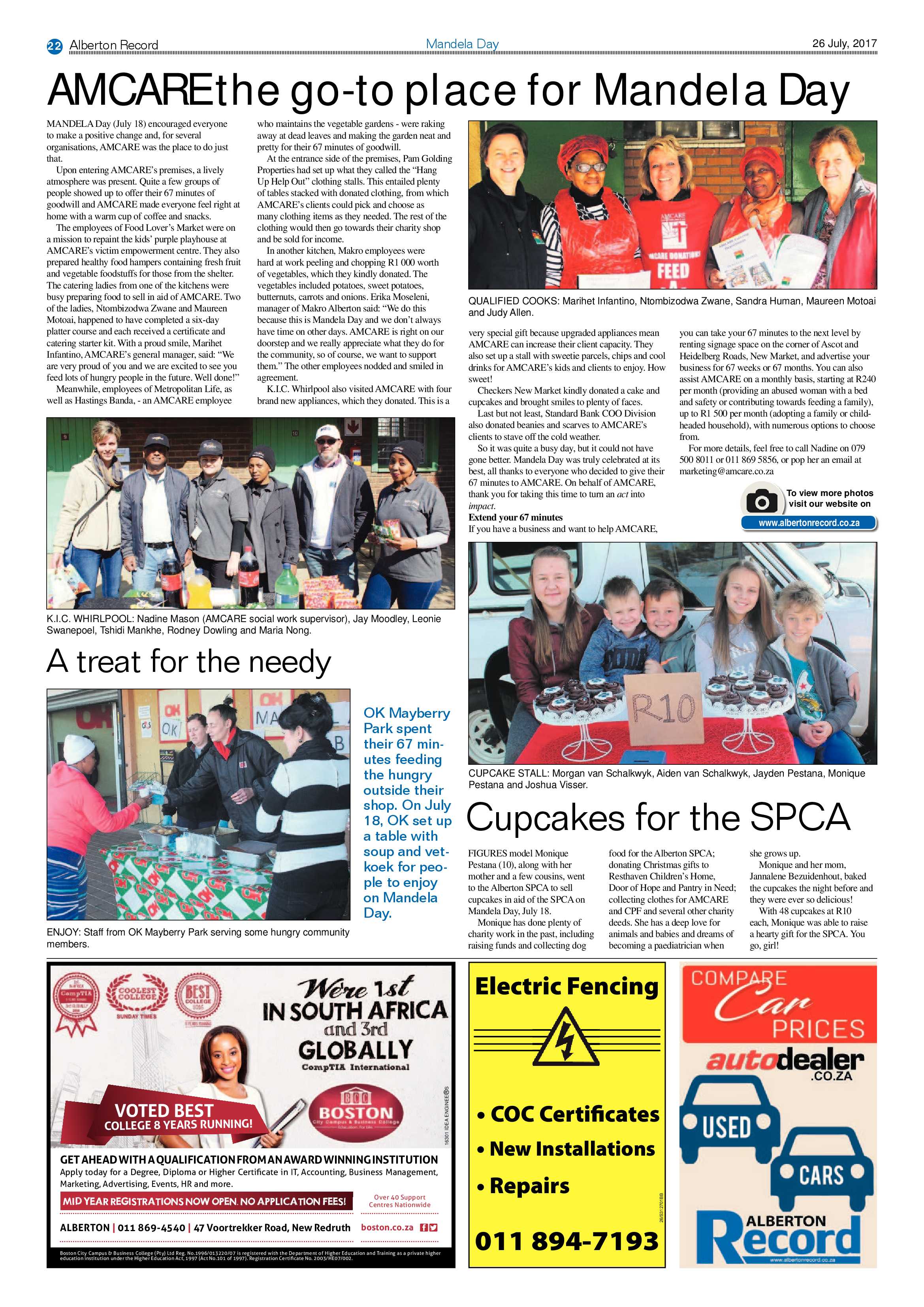 Alberton Record 26 July 2017 page 22