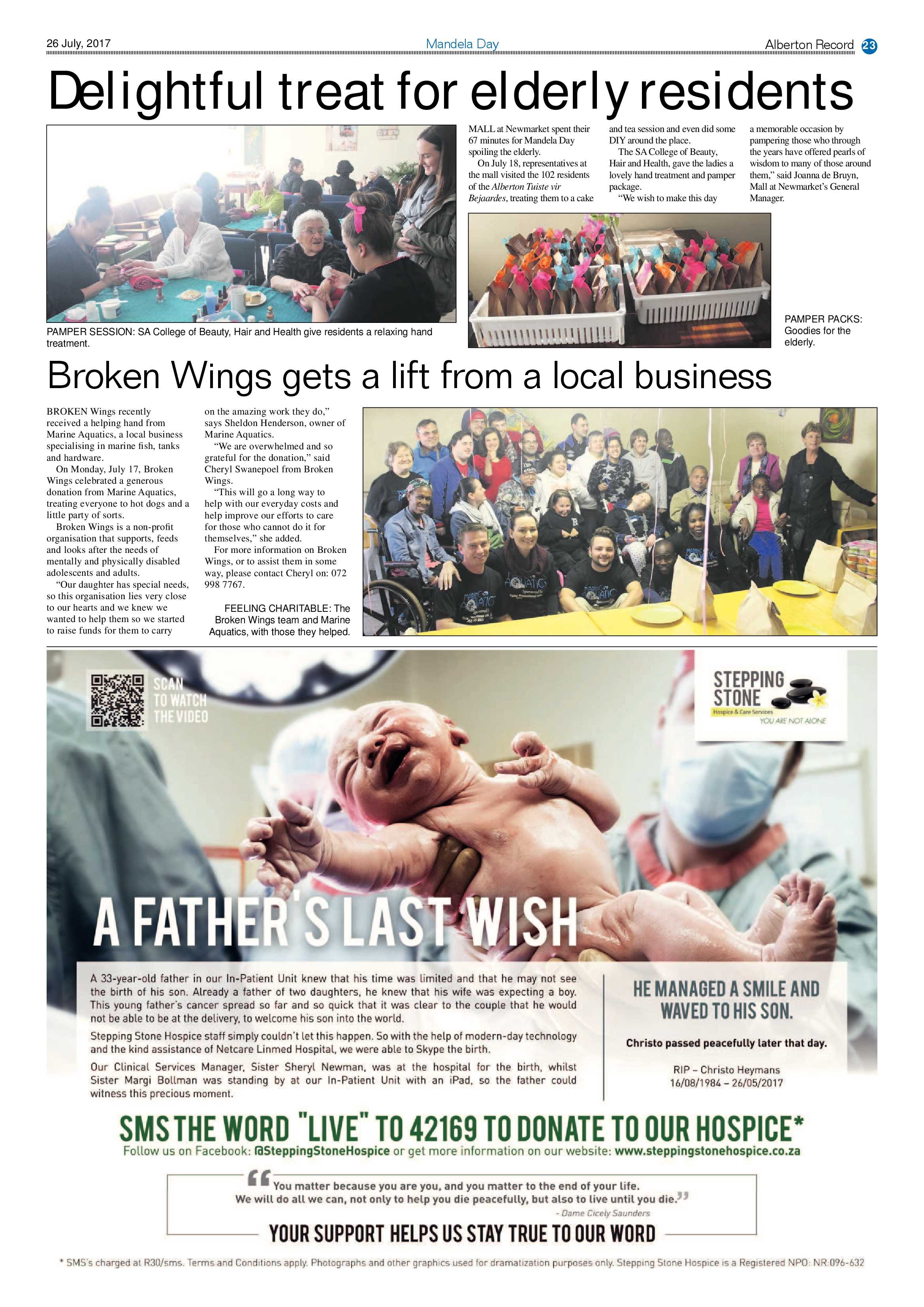 Alberton Record 26 July 2017 page 23