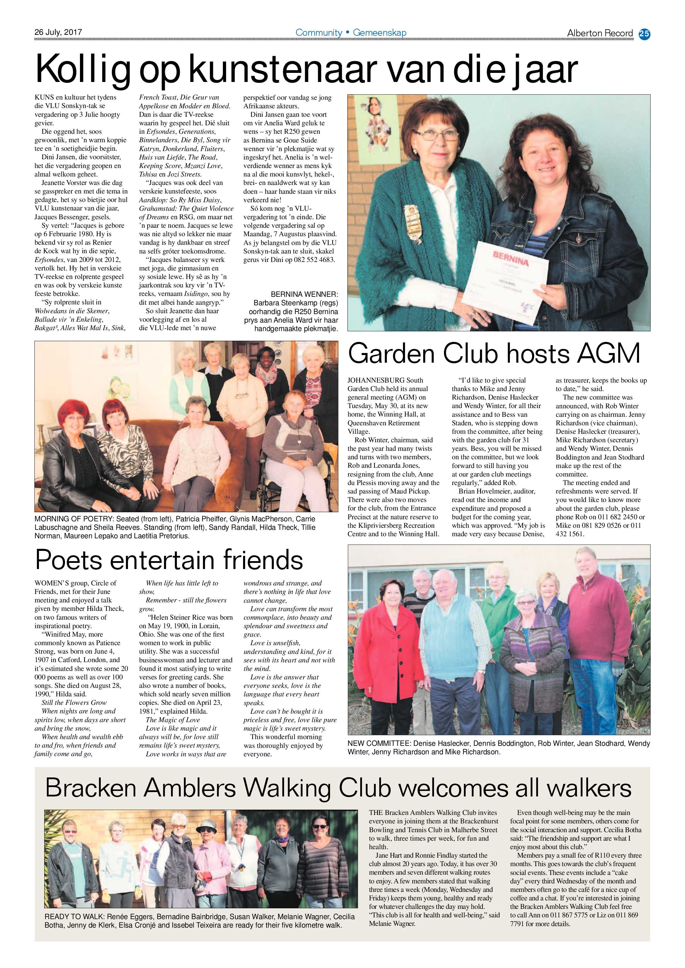 Alberton Record 26 July 2017 page 25