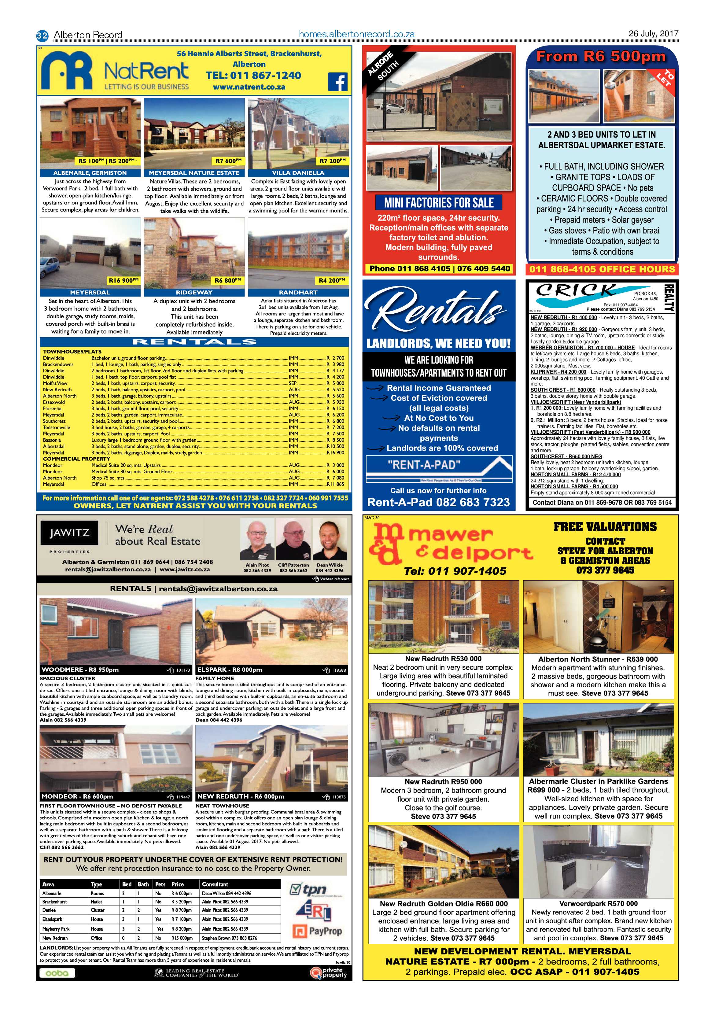 Alberton Record 26 July 2017 page 32