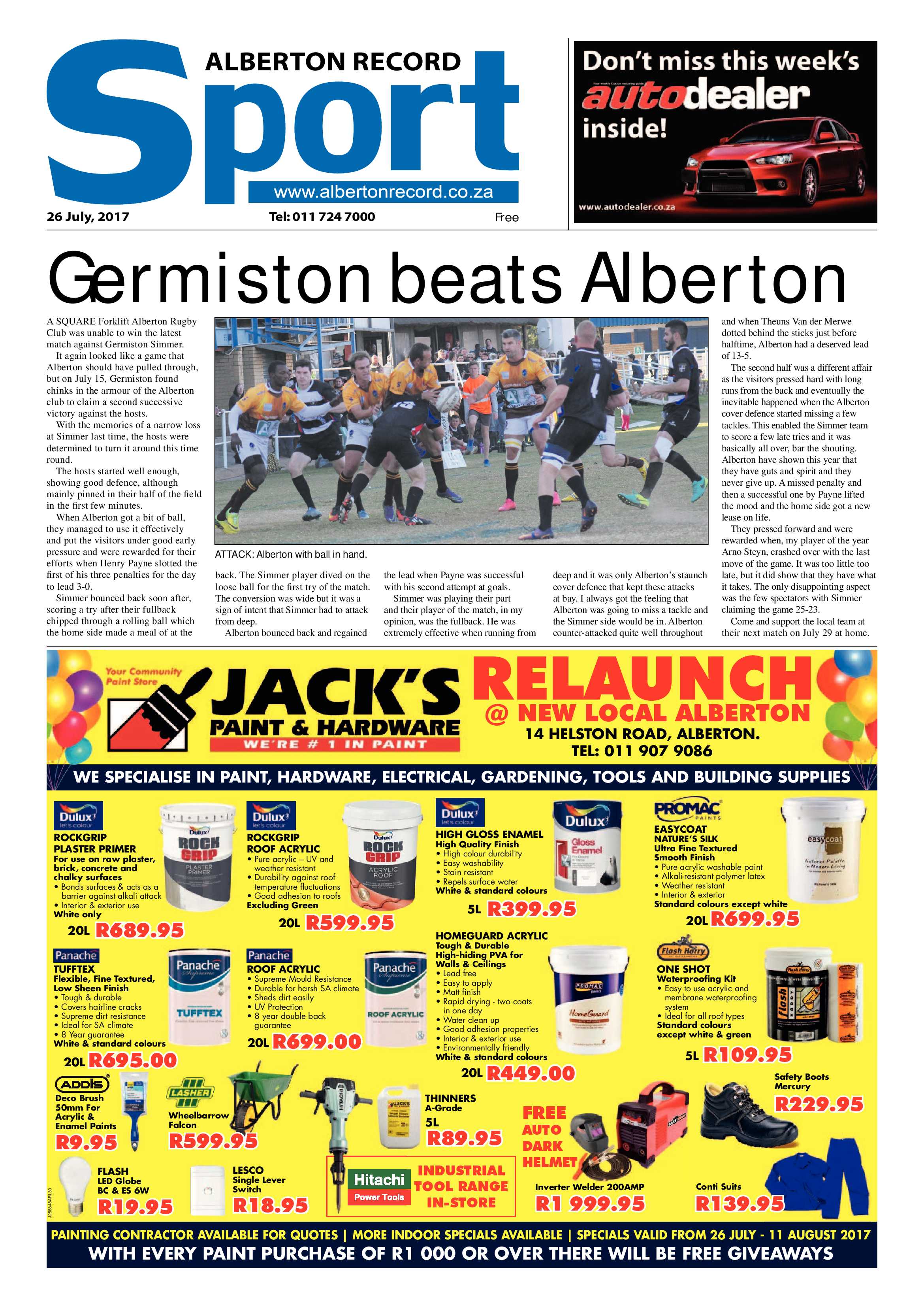 Alberton Record 26 July 2017 page 40