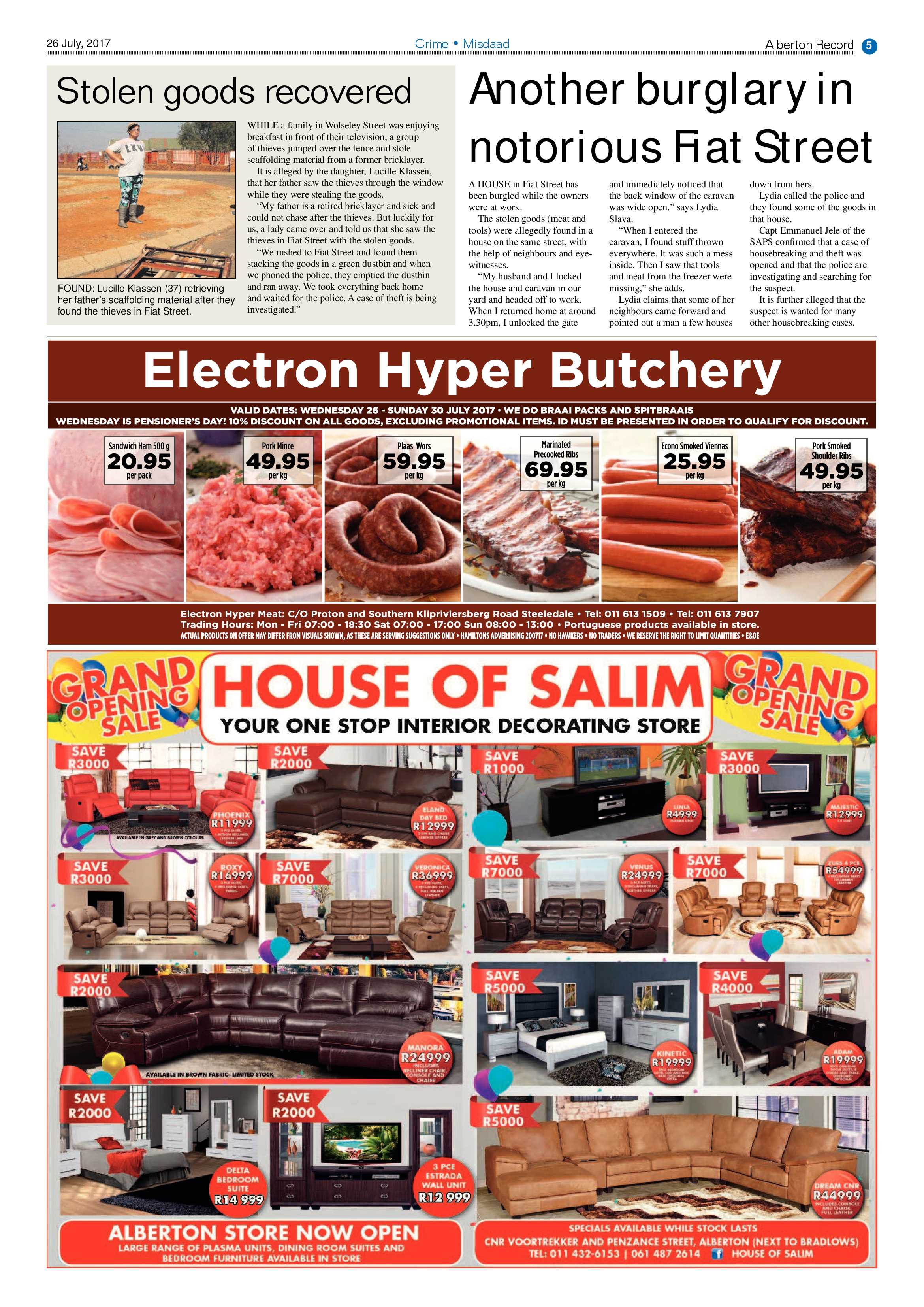Alberton Record 26 July 2017 page 5
