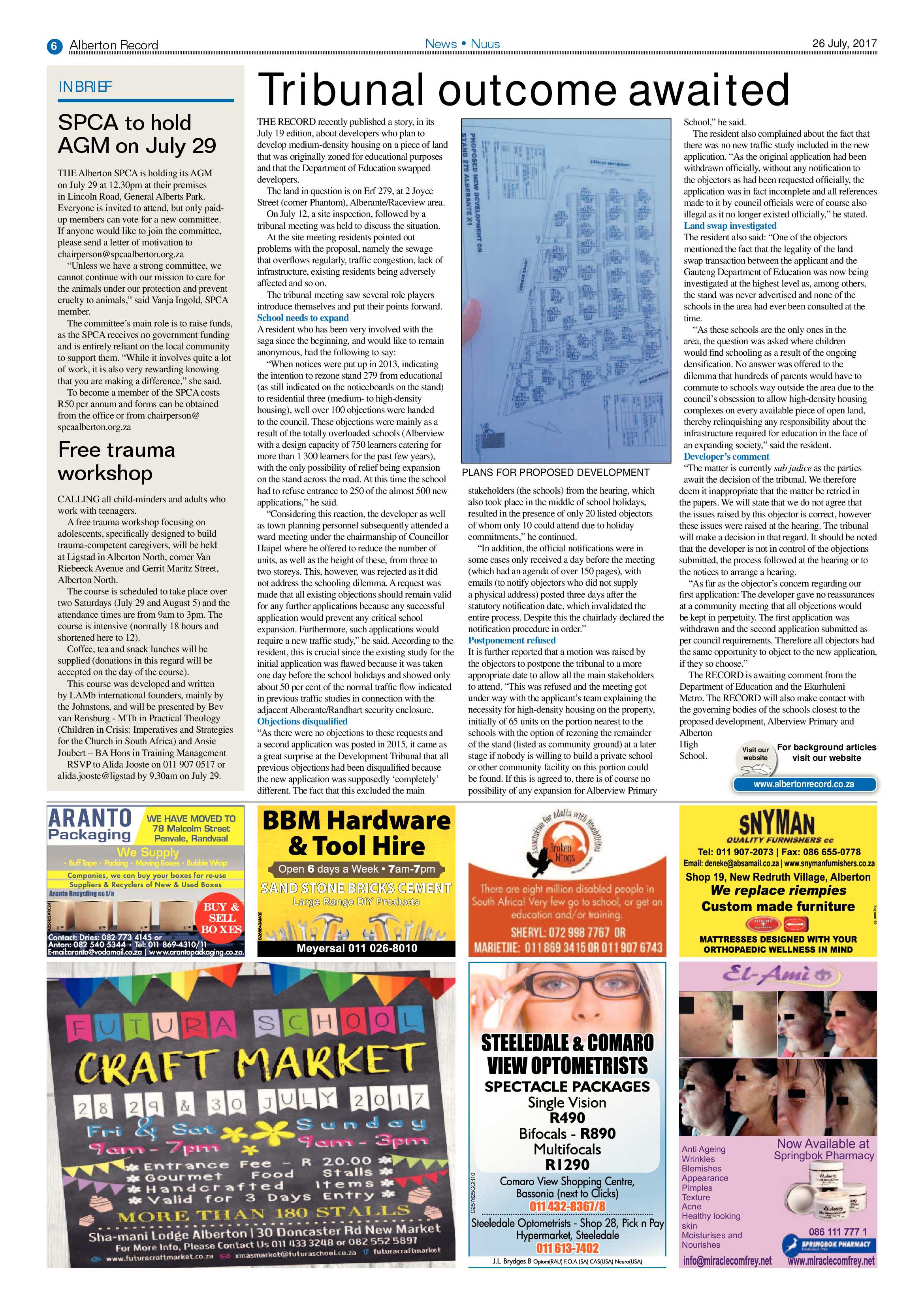 Alberton Record 26 July 2017 page 6