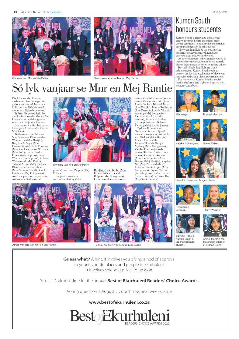 Alberton Record 26 July 2023 page 10