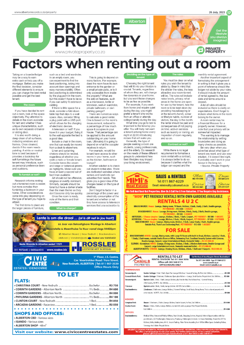 Alberton Record 26 July 2023 page 17
