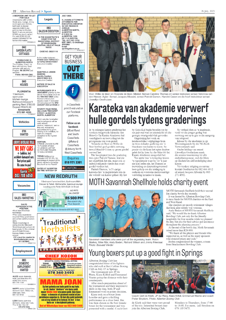 Alberton Record 26 July 2023 page 22