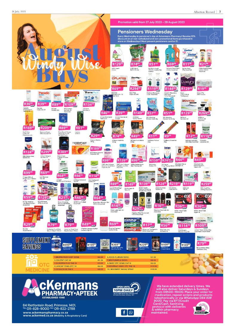 Alberton Record 26 July 2023 page 7