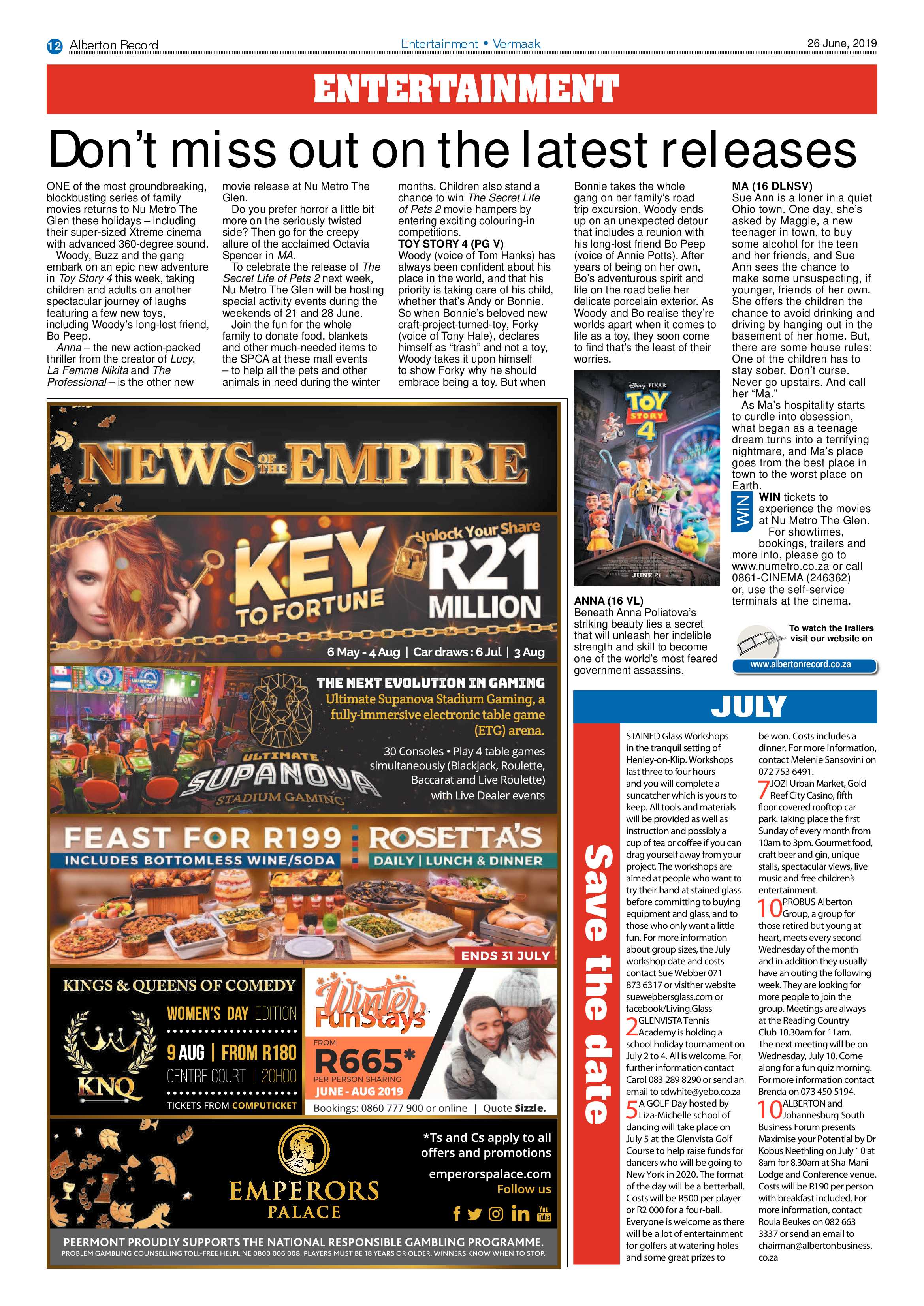 Alberton Record 26 June 2019 page 12