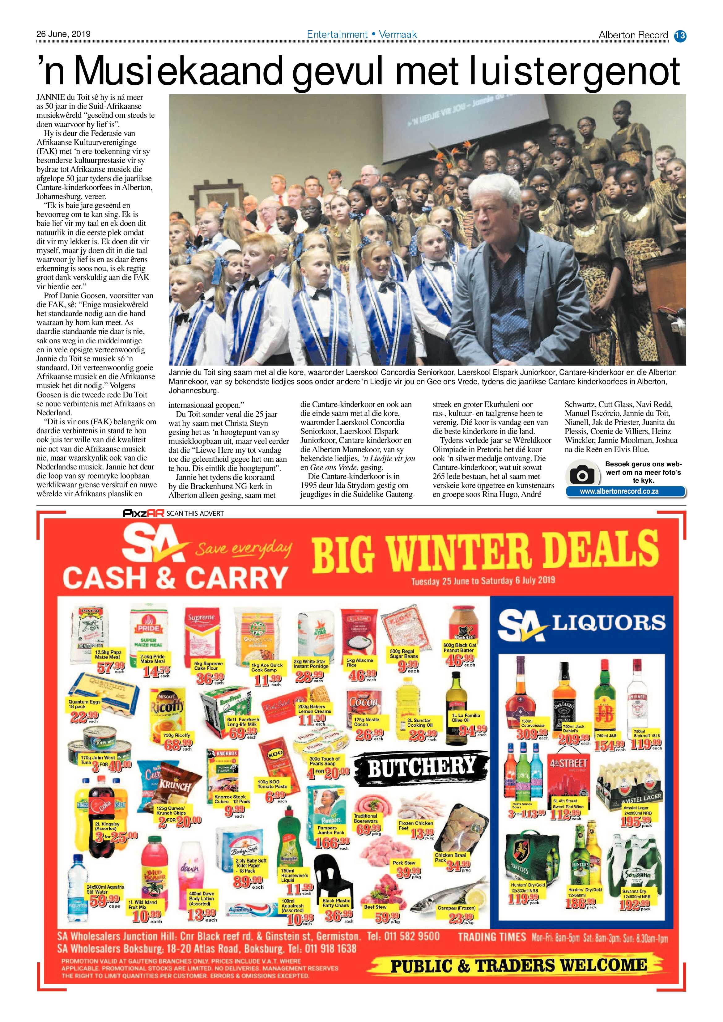 Alberton Record 26 June 2019 page 13