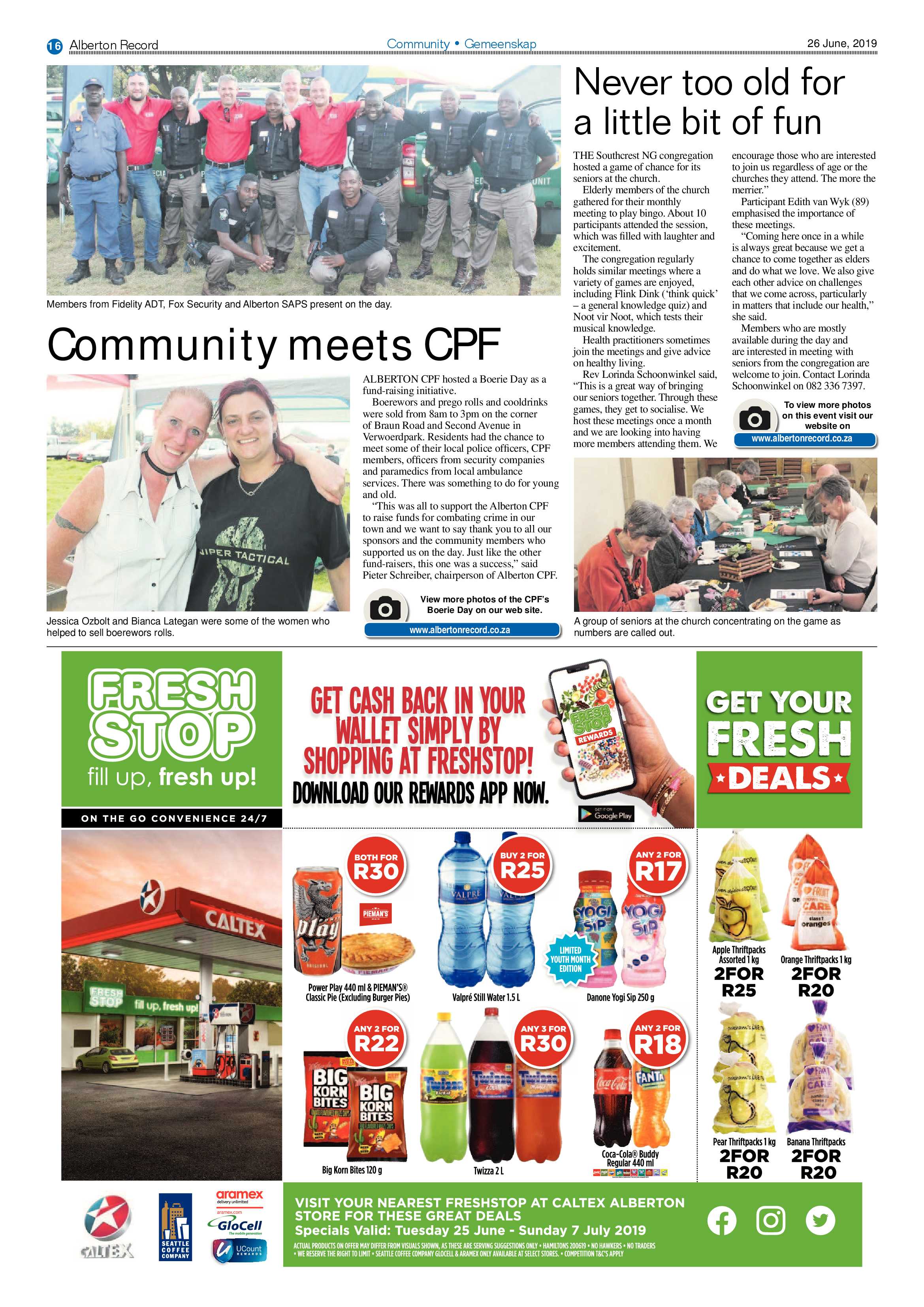 Alberton Record 26 June 2019 page 16