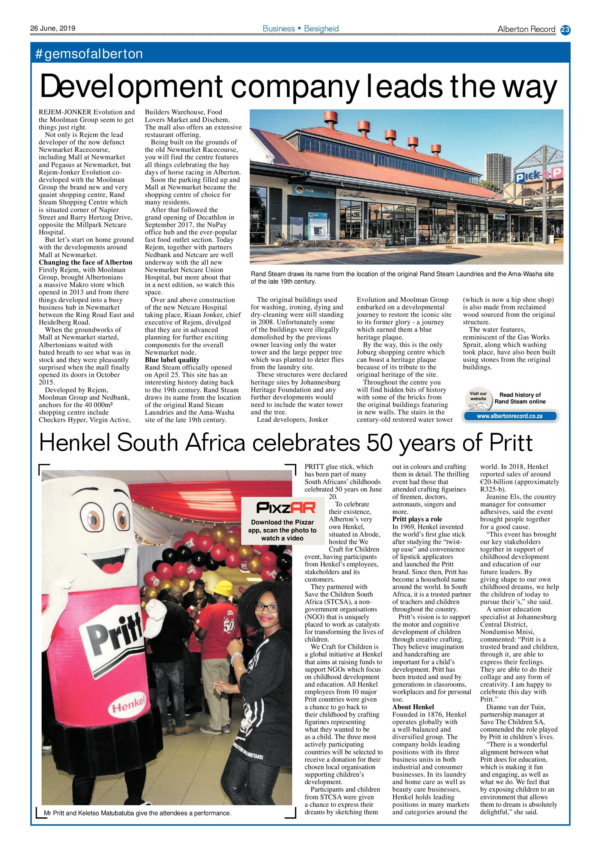Alberton Record 26 June 2019 page 23