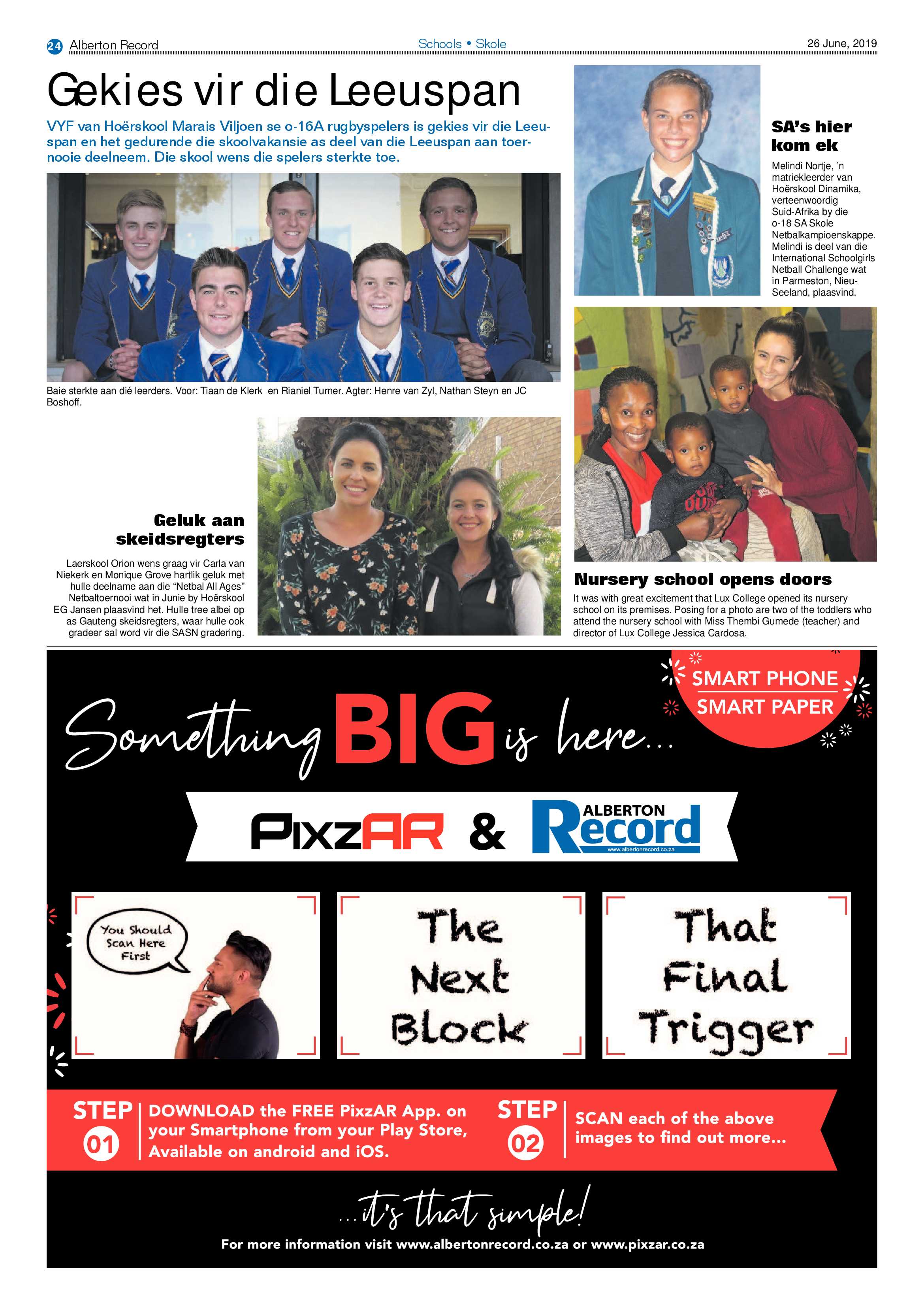 Alberton Record 26 June 2019 page 24