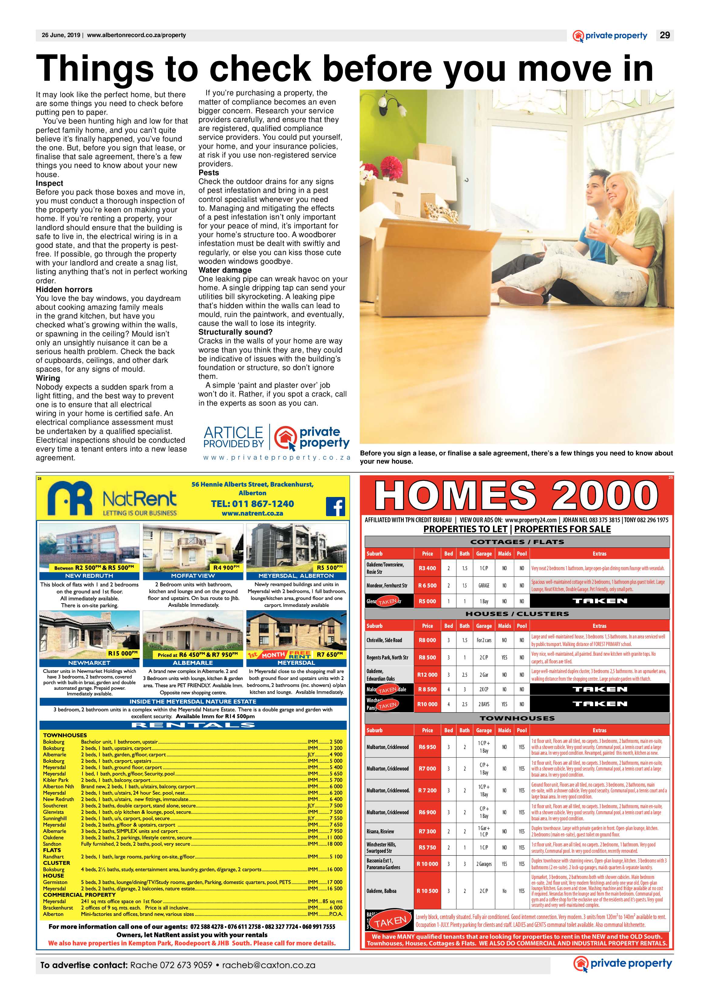 Alberton Record 26 June 2019 page 29