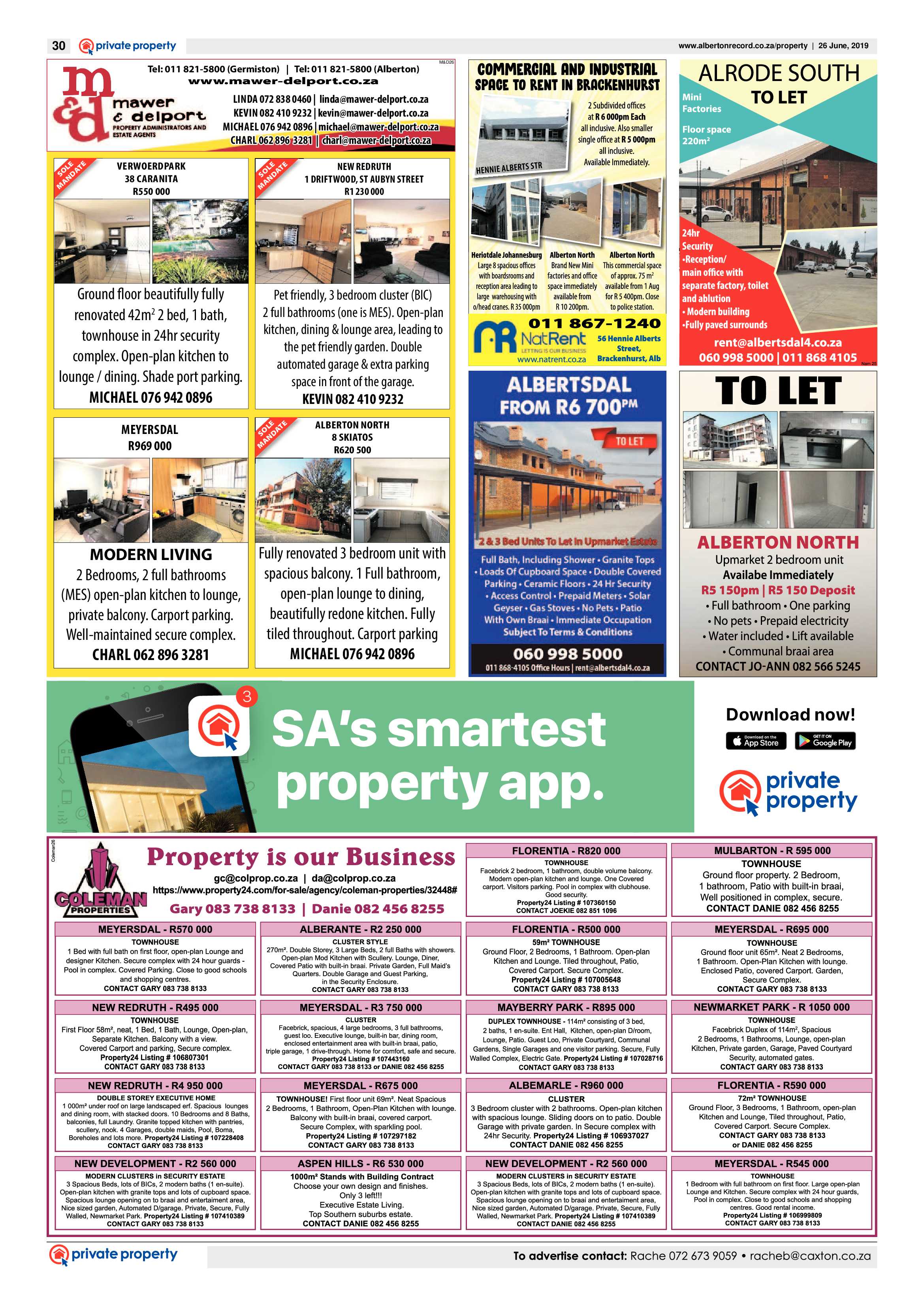 Alberton Record 26 June 2019 page 30