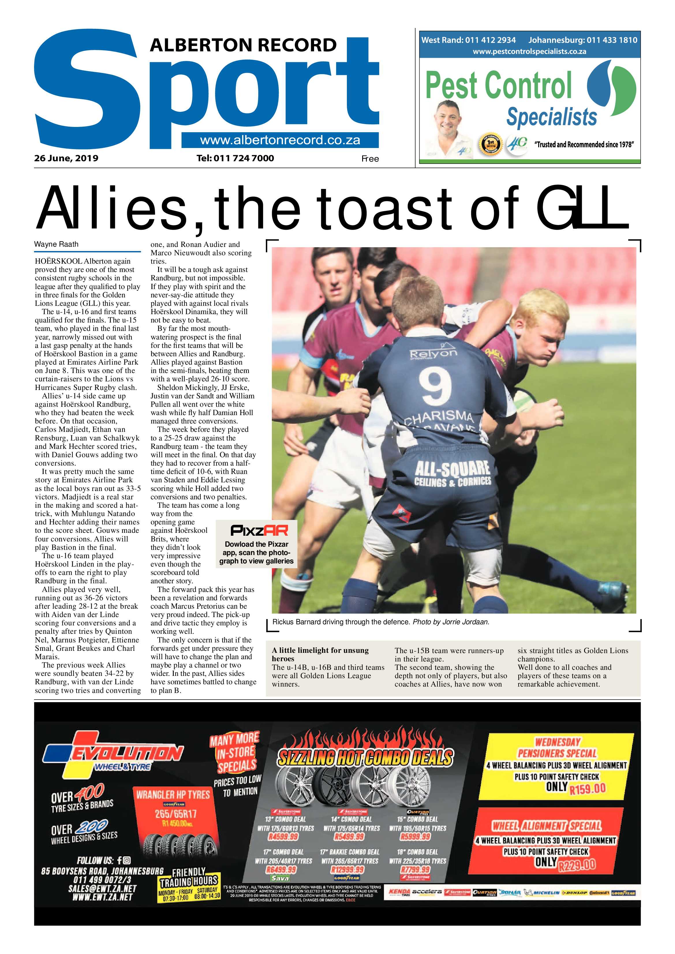 Alberton Record 26 June 2019 page 40