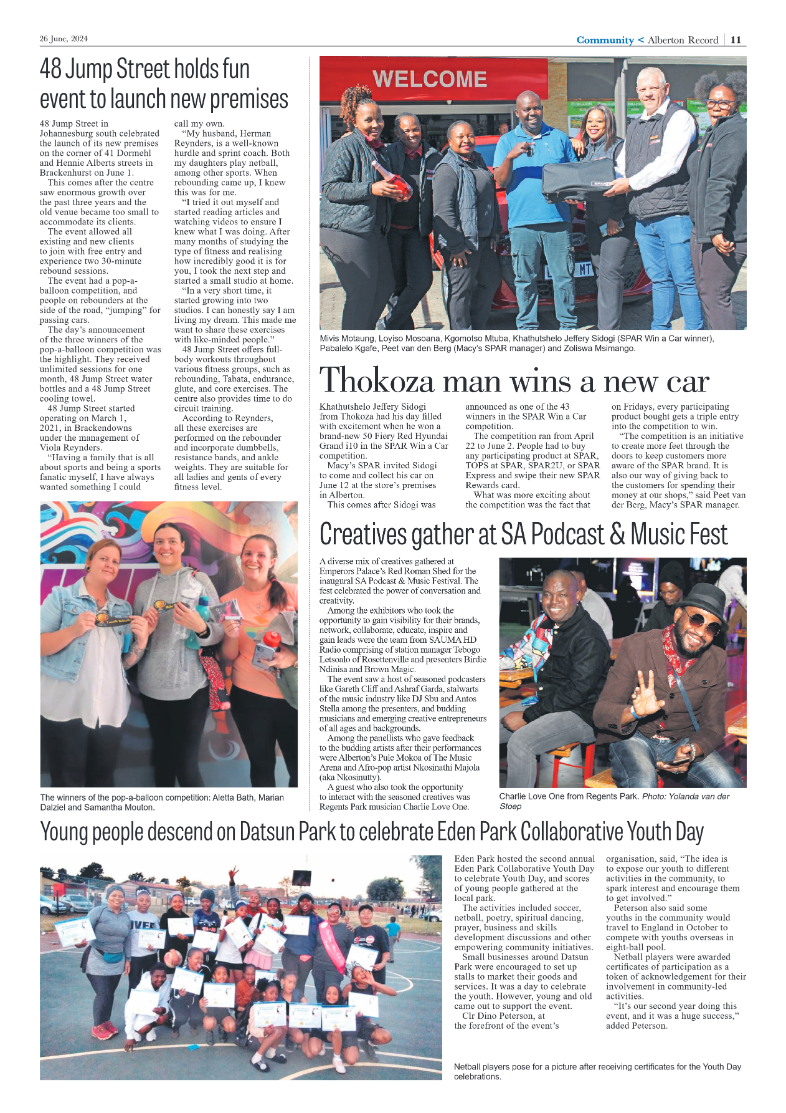 Alberton Record 26 June 2024 page 13