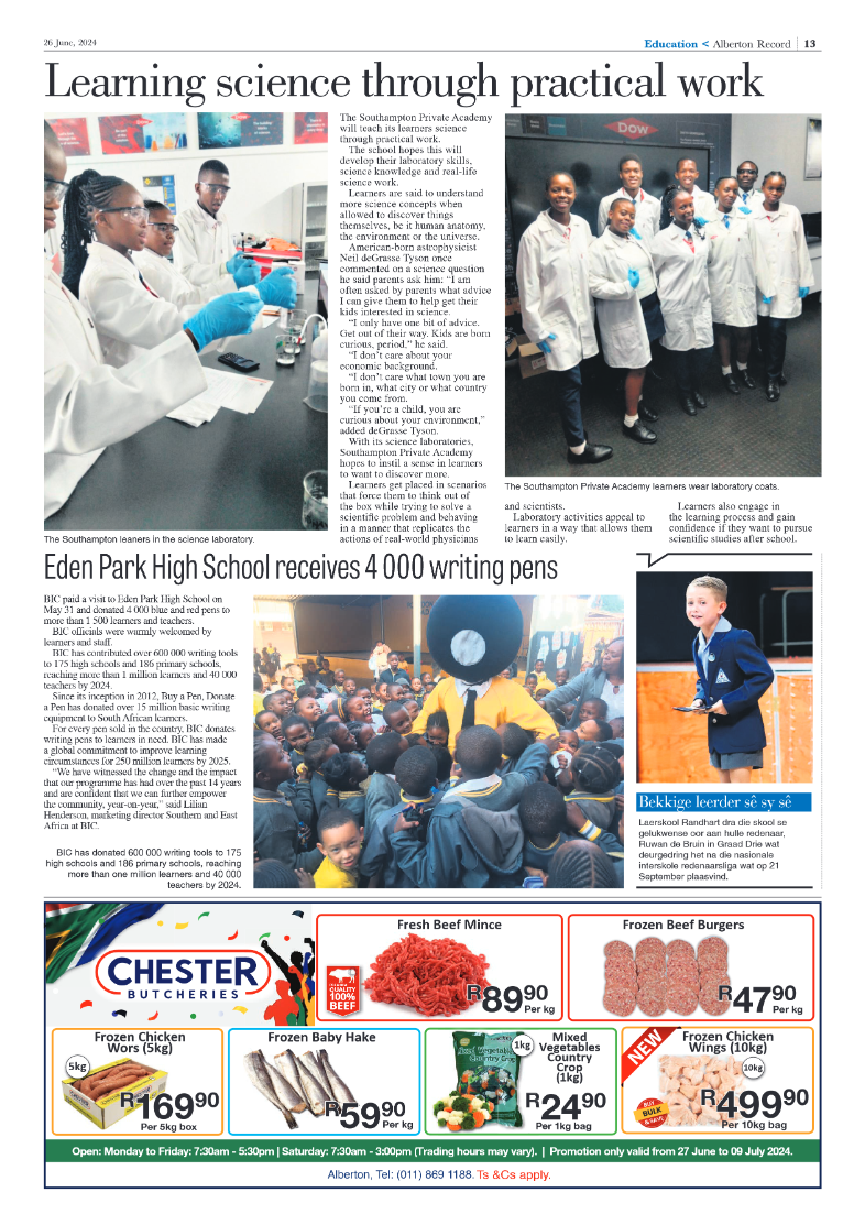 Alberton Record 26 June 2024 page 15