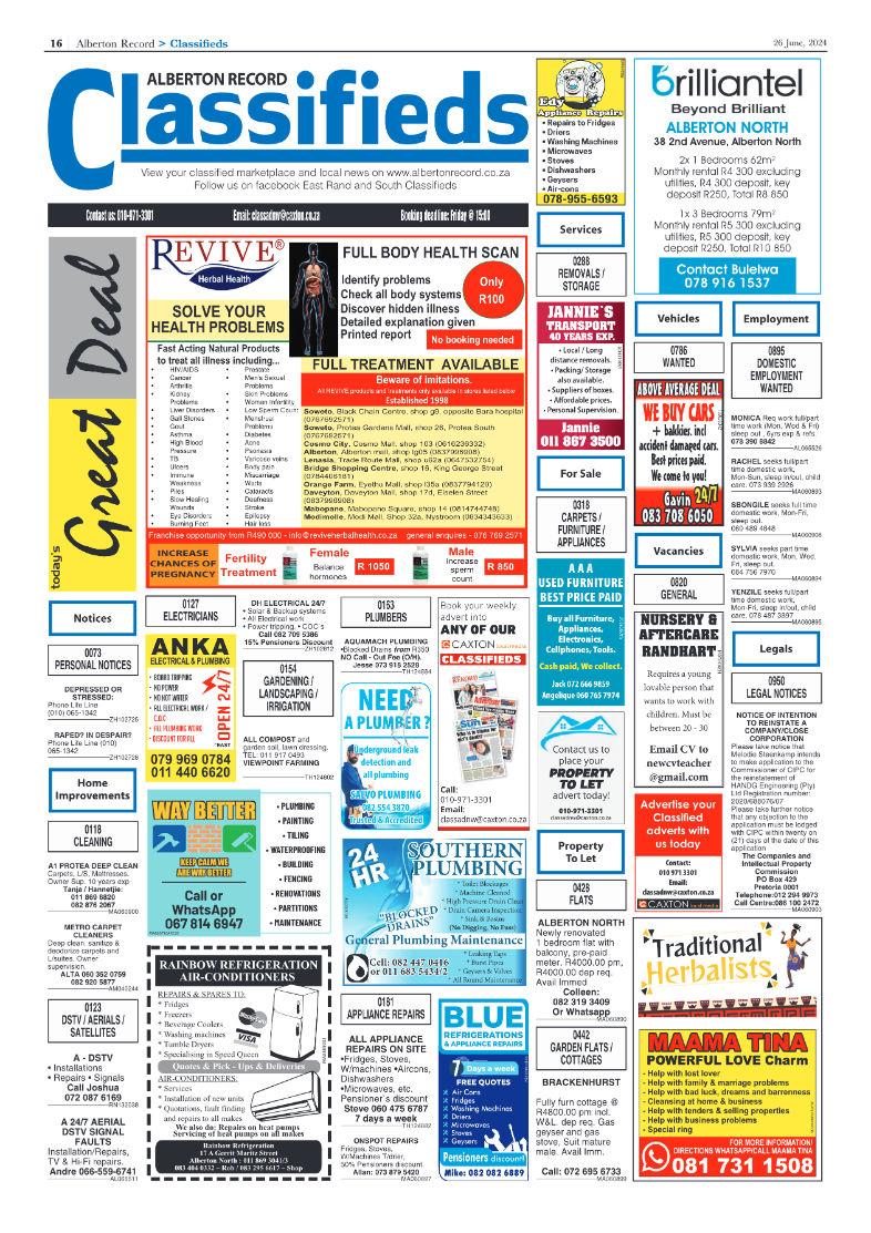 Alberton Record 26 June 2024 page 18