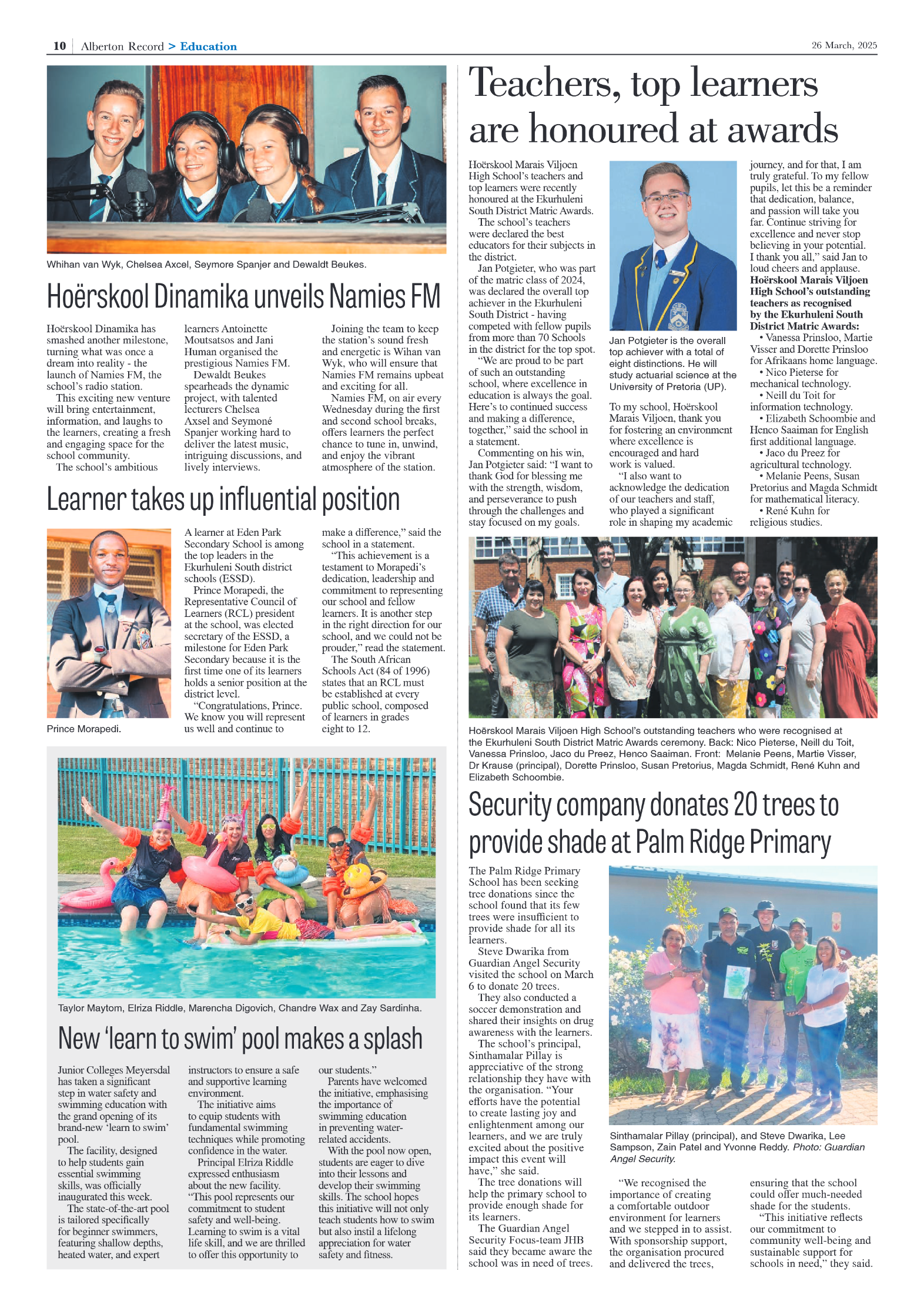 Alberton Record 26 March 2025 page 10