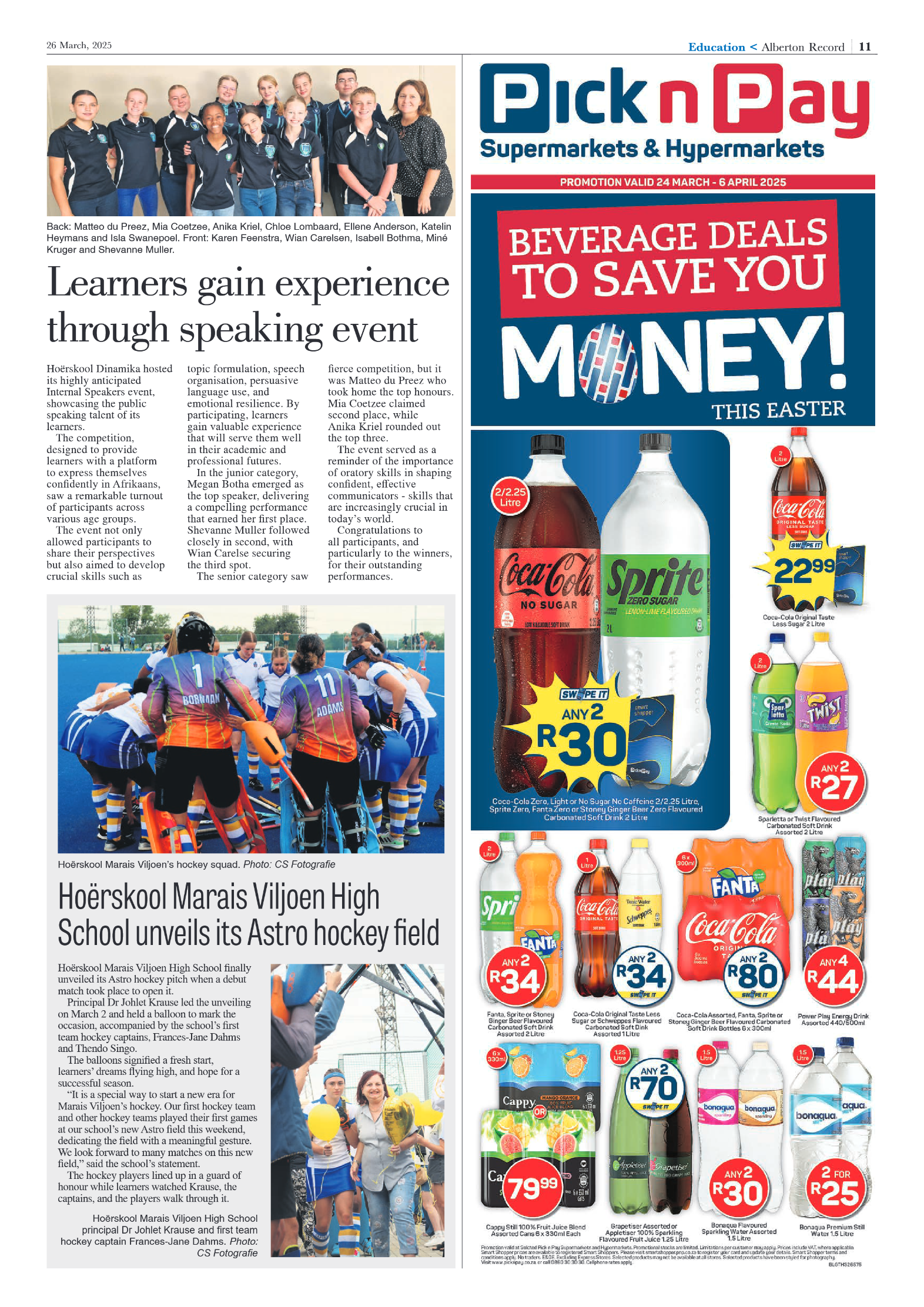 Alberton Record 26 March 2025 page 11