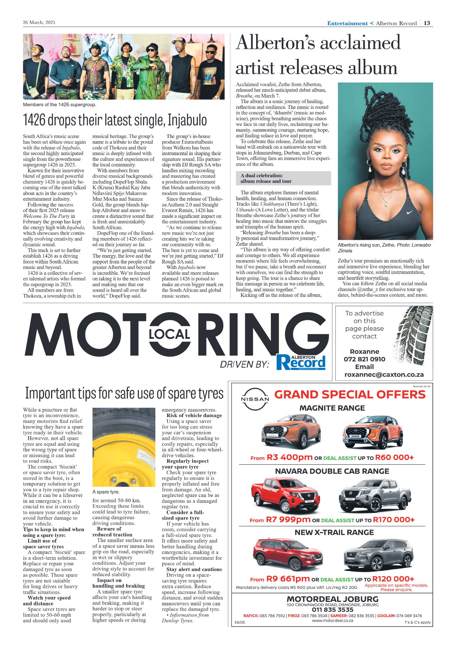 Alberton Record 26 March 2025 page 13