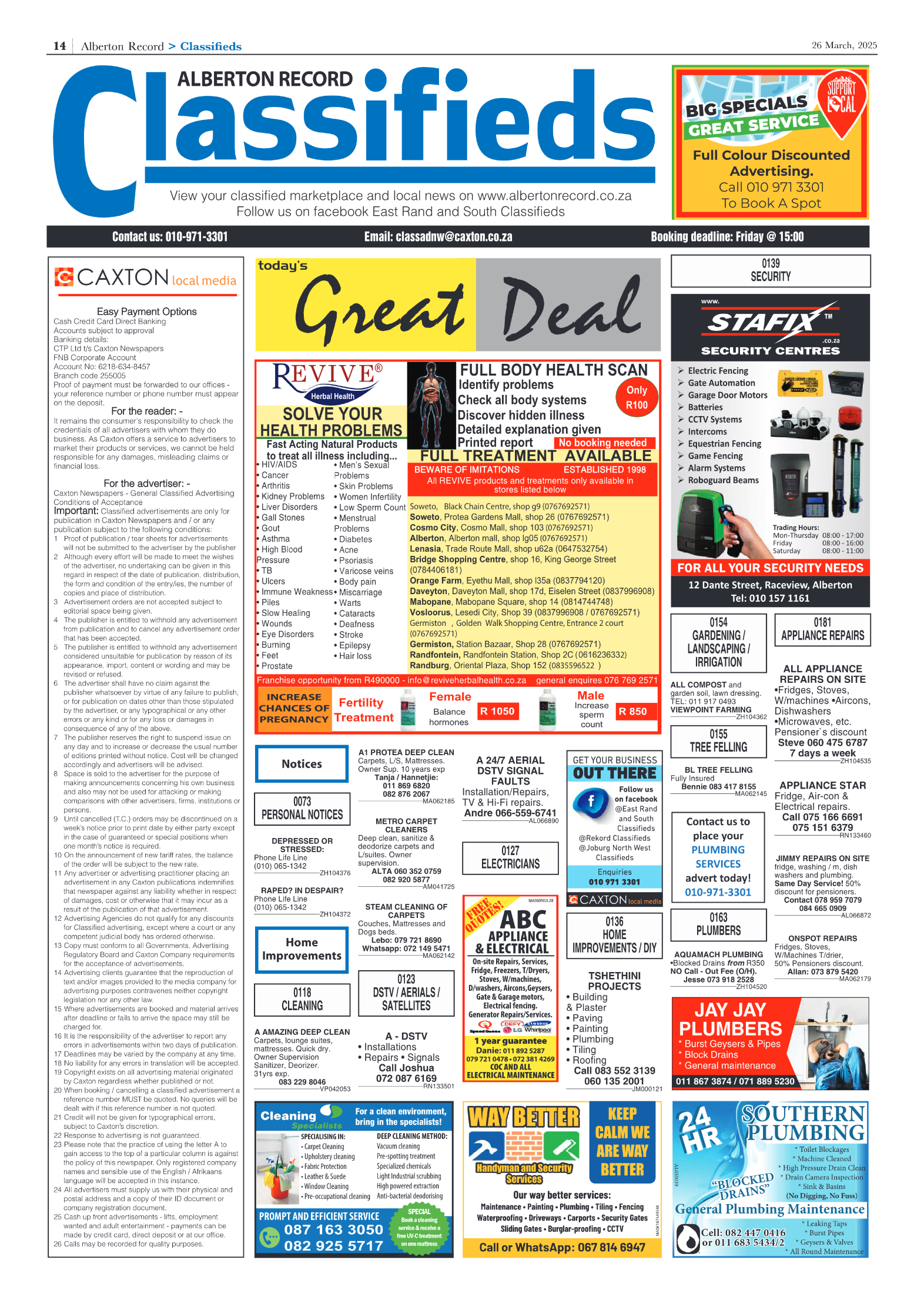 Alberton Record 26 March 2025 page 14