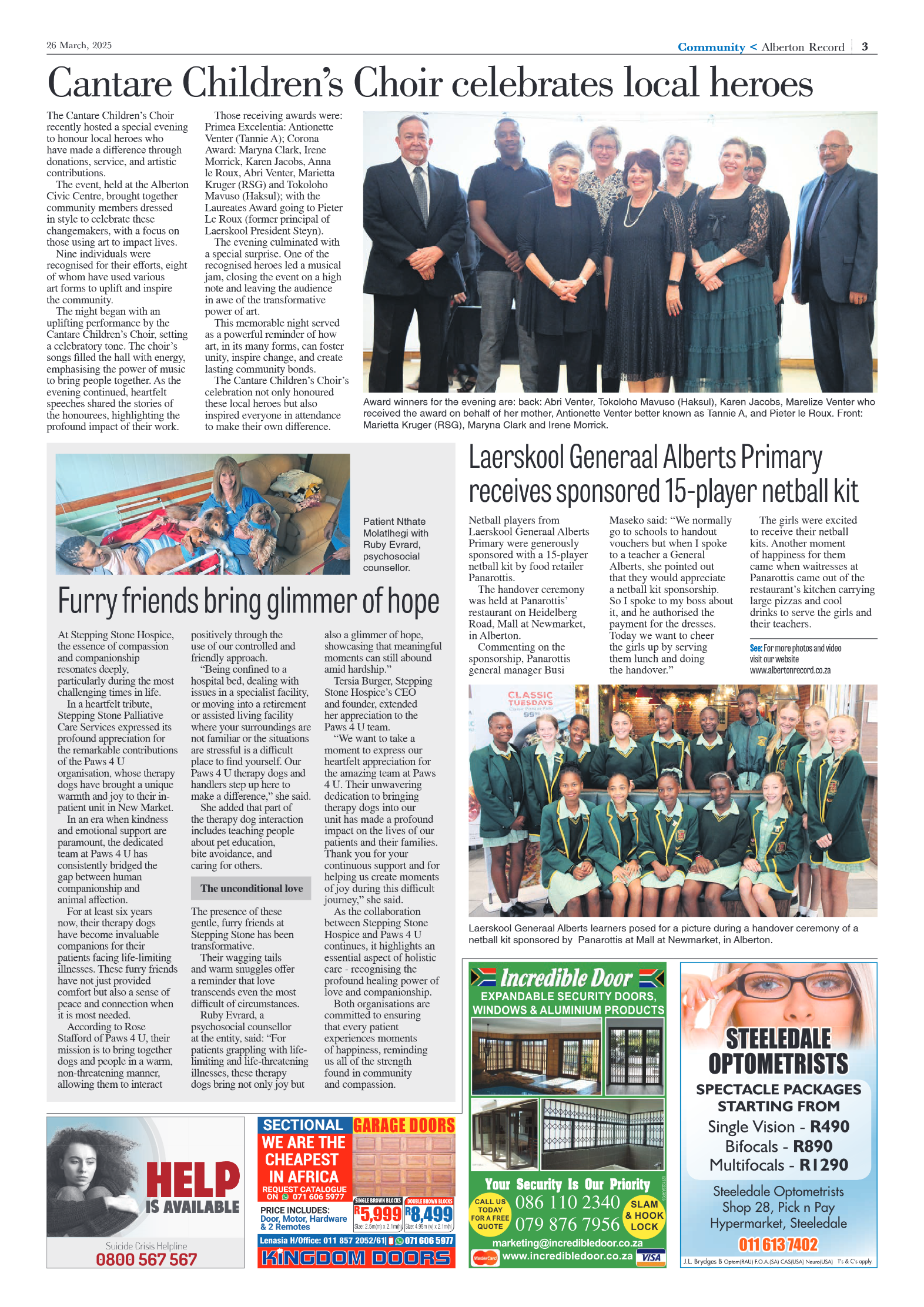 Alberton Record 26 March 2025 page 3