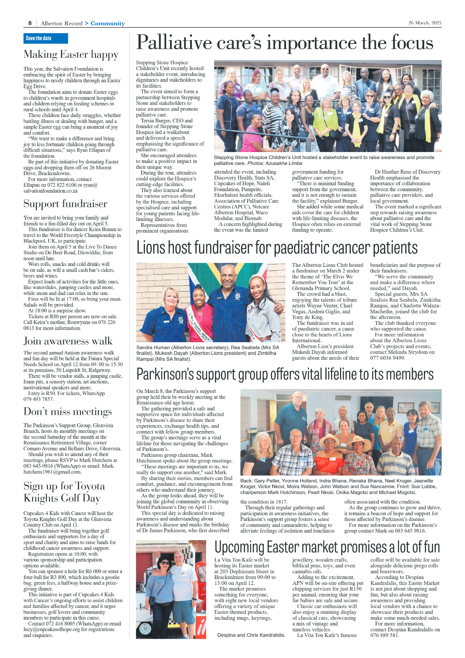 Alberton Record 26 March 2025 page 8