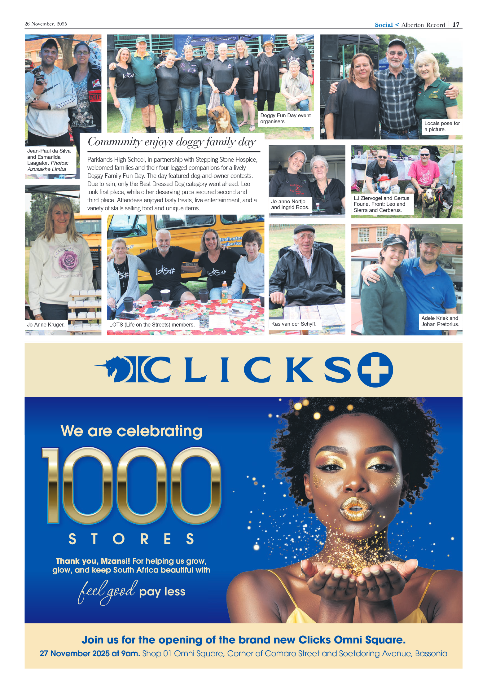 Alberton Record 26 November 2025 page 19