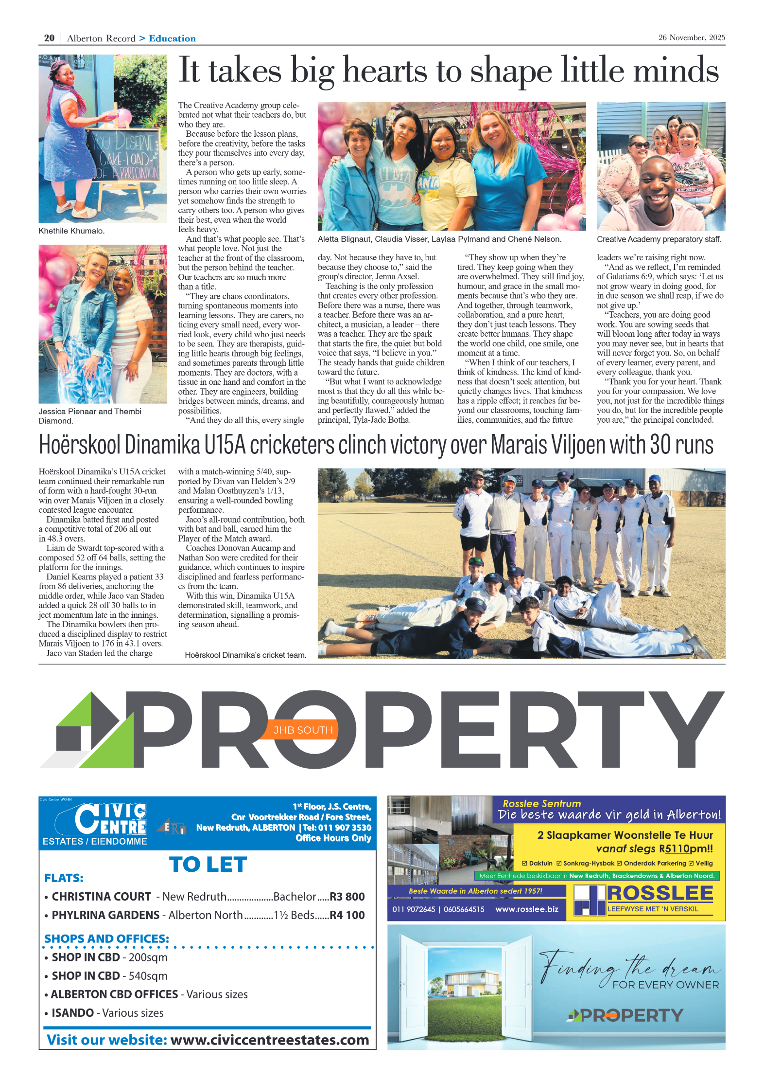Alberton Record 26 November 2025 page 22