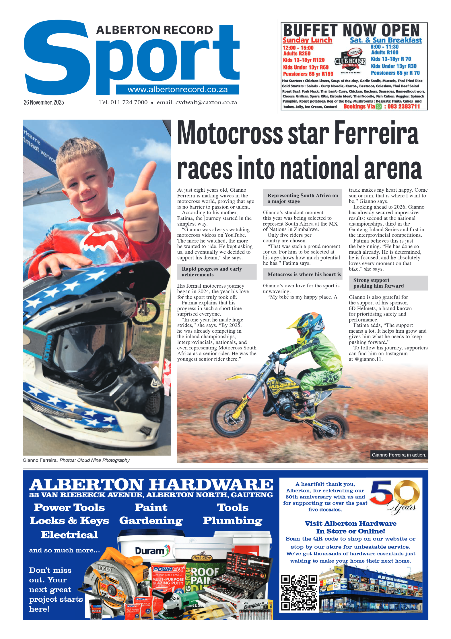 Alberton Record 26 November 2025 page 26