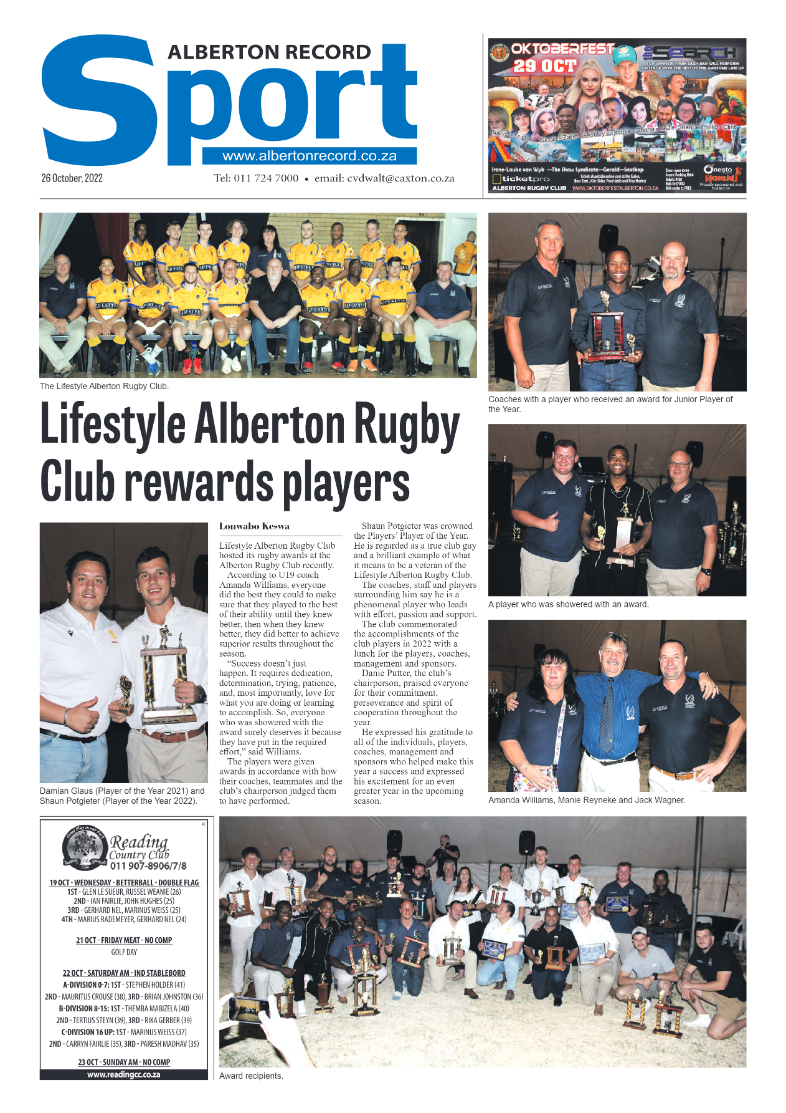 Alberton Record 26 October 2022 page 22