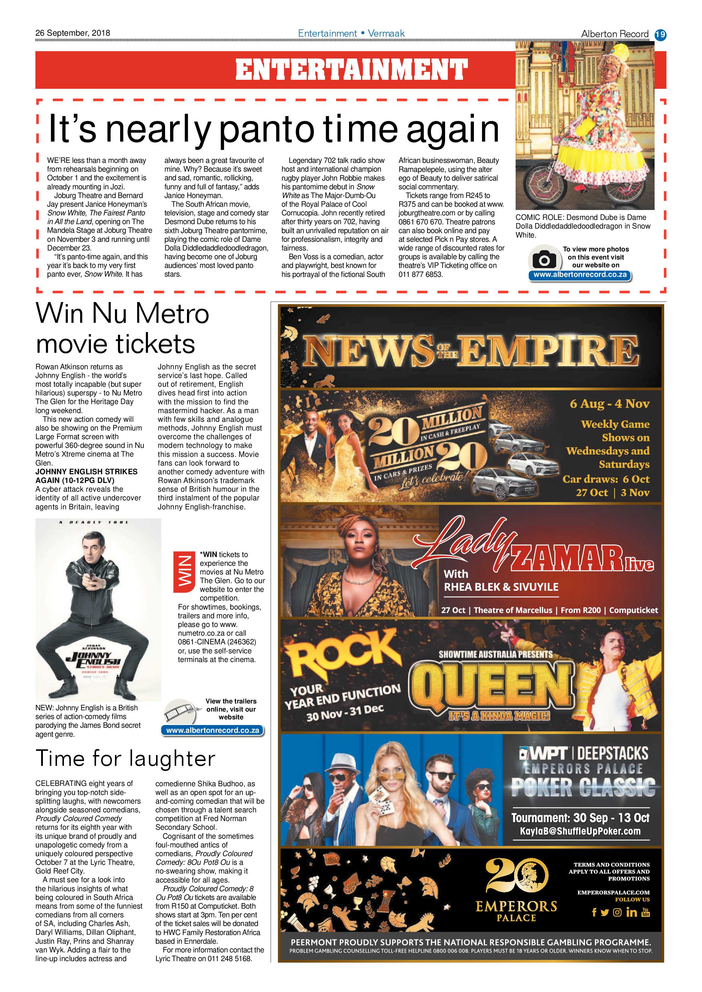 Alberton Record 26 September 2018 page 19