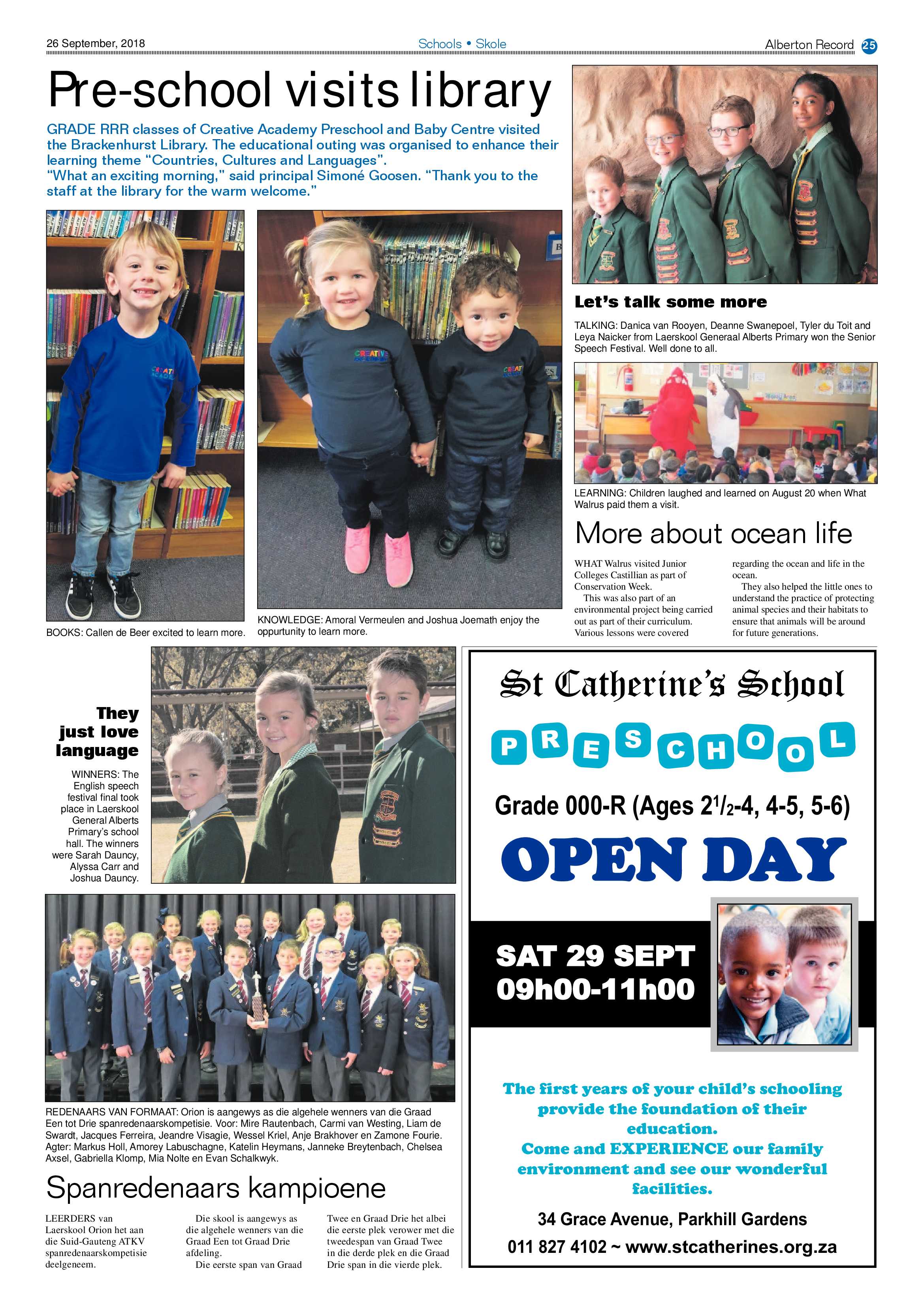 Alberton Record 26 September 2018 page 25