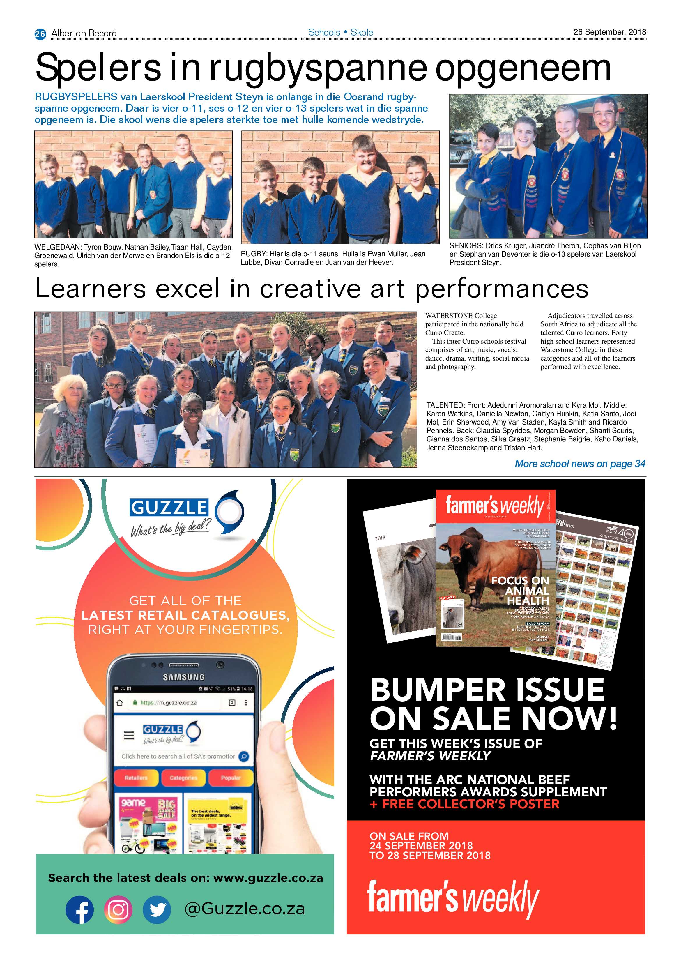 Alberton Record 26 September 2018 page 26