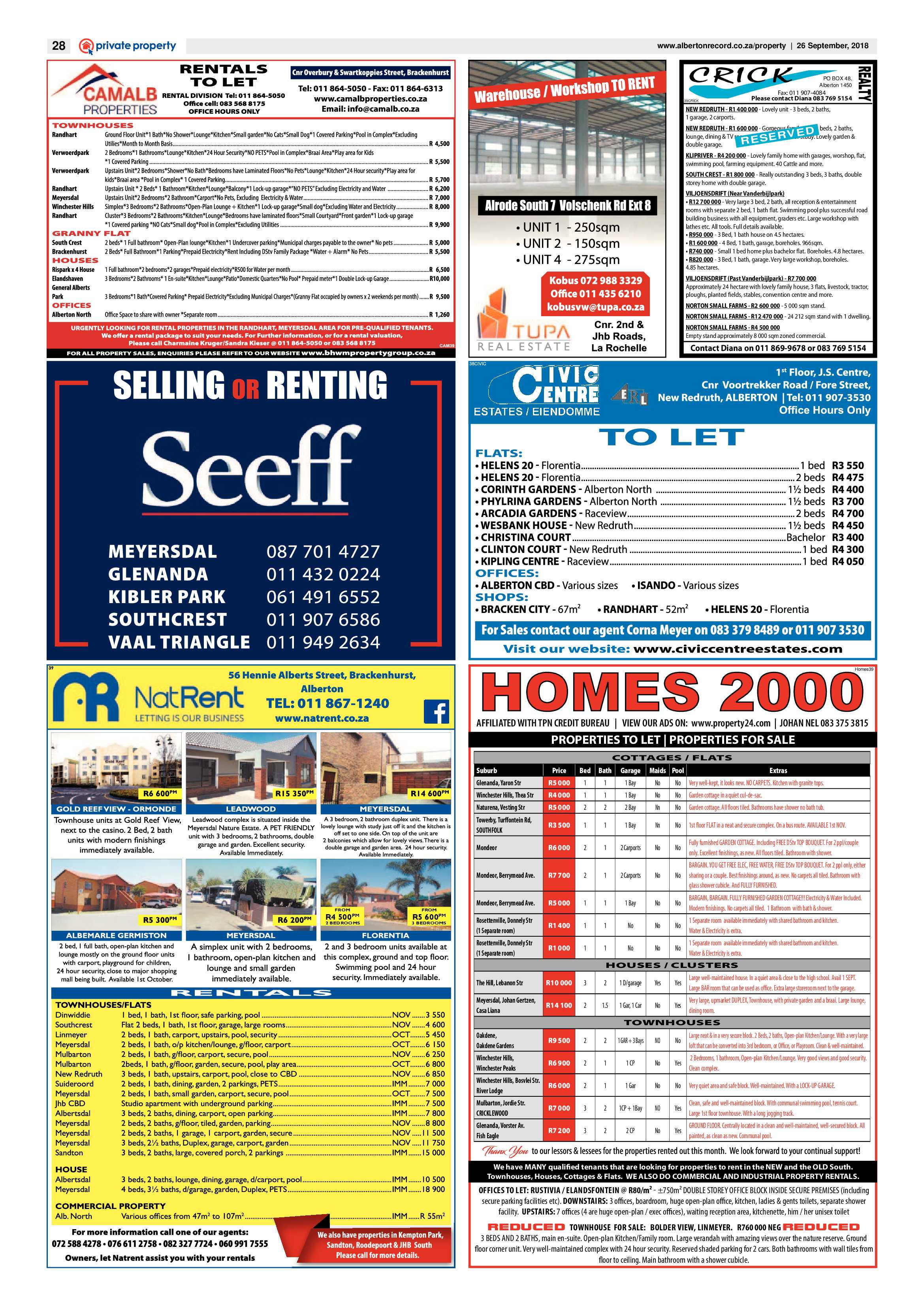 Alberton Record 26 September 2018 page 28