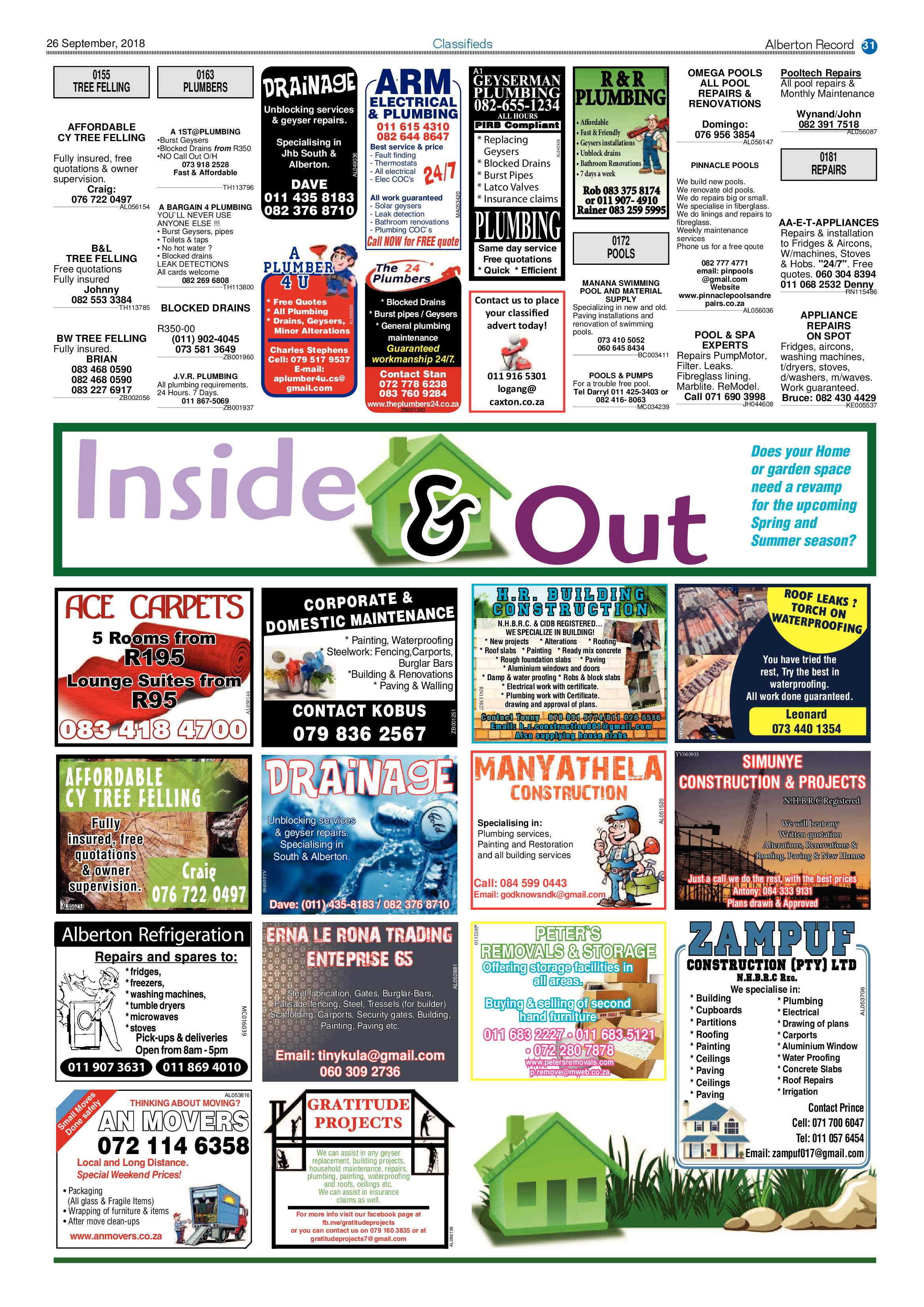 Alberton Record 26 September 2018 page 31