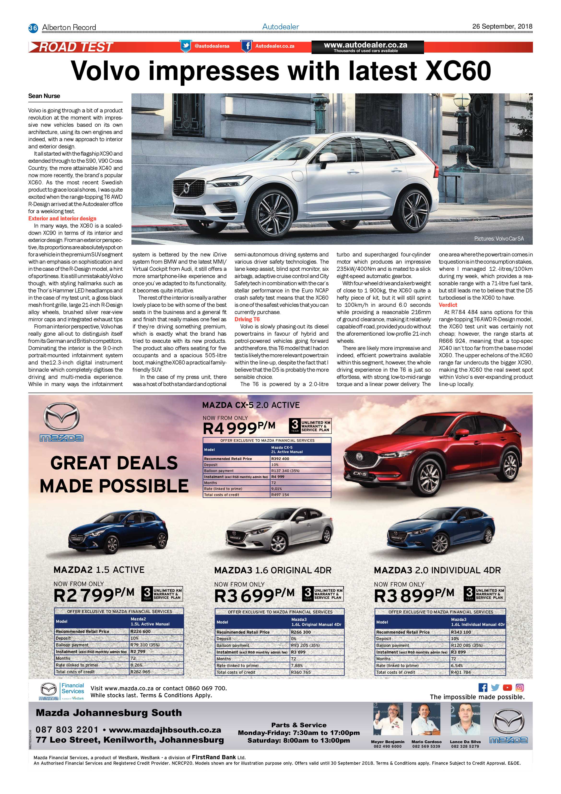 Alberton Record 26 September 2018 page 36