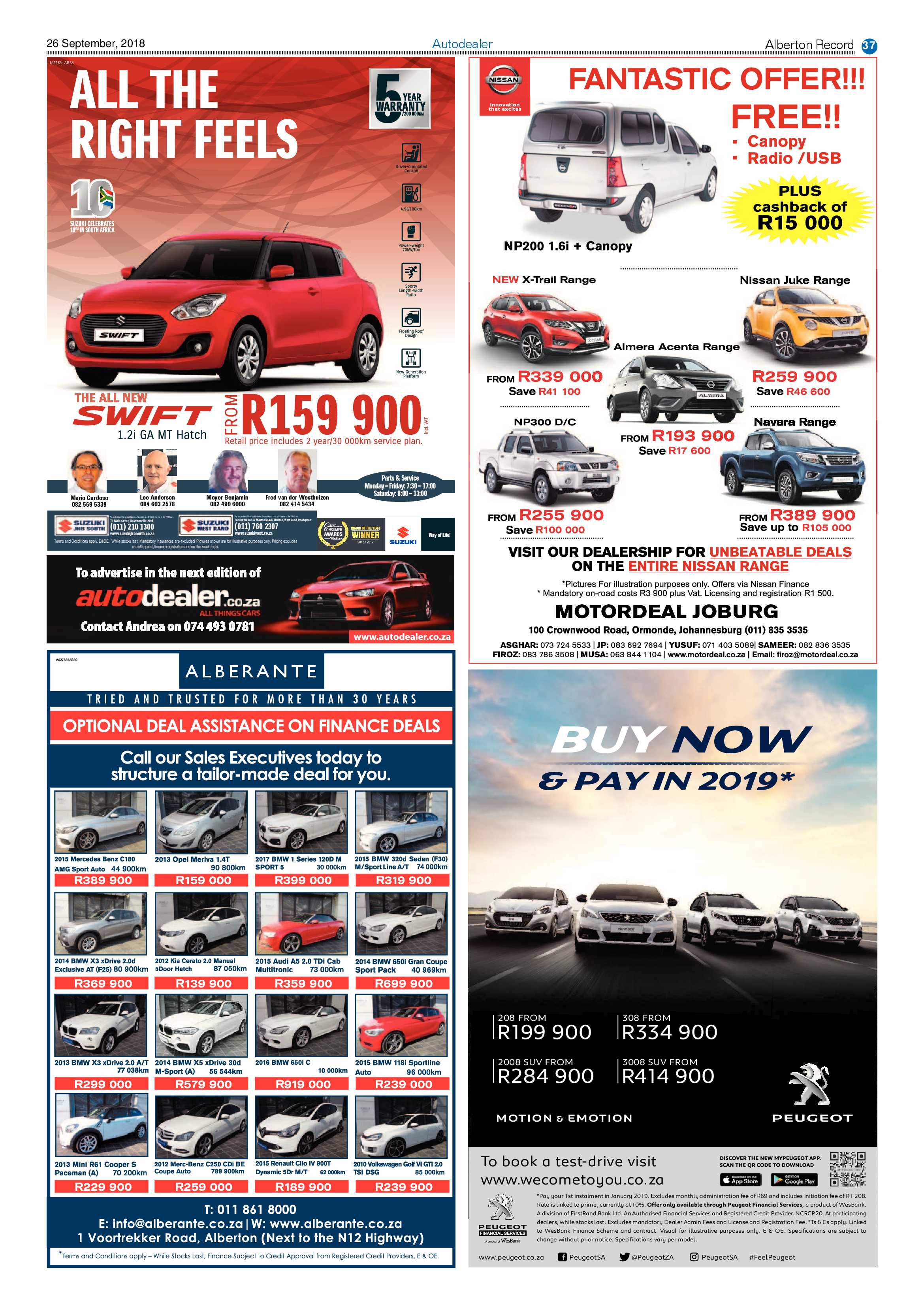 Alberton Record 26 September 2018 page 37