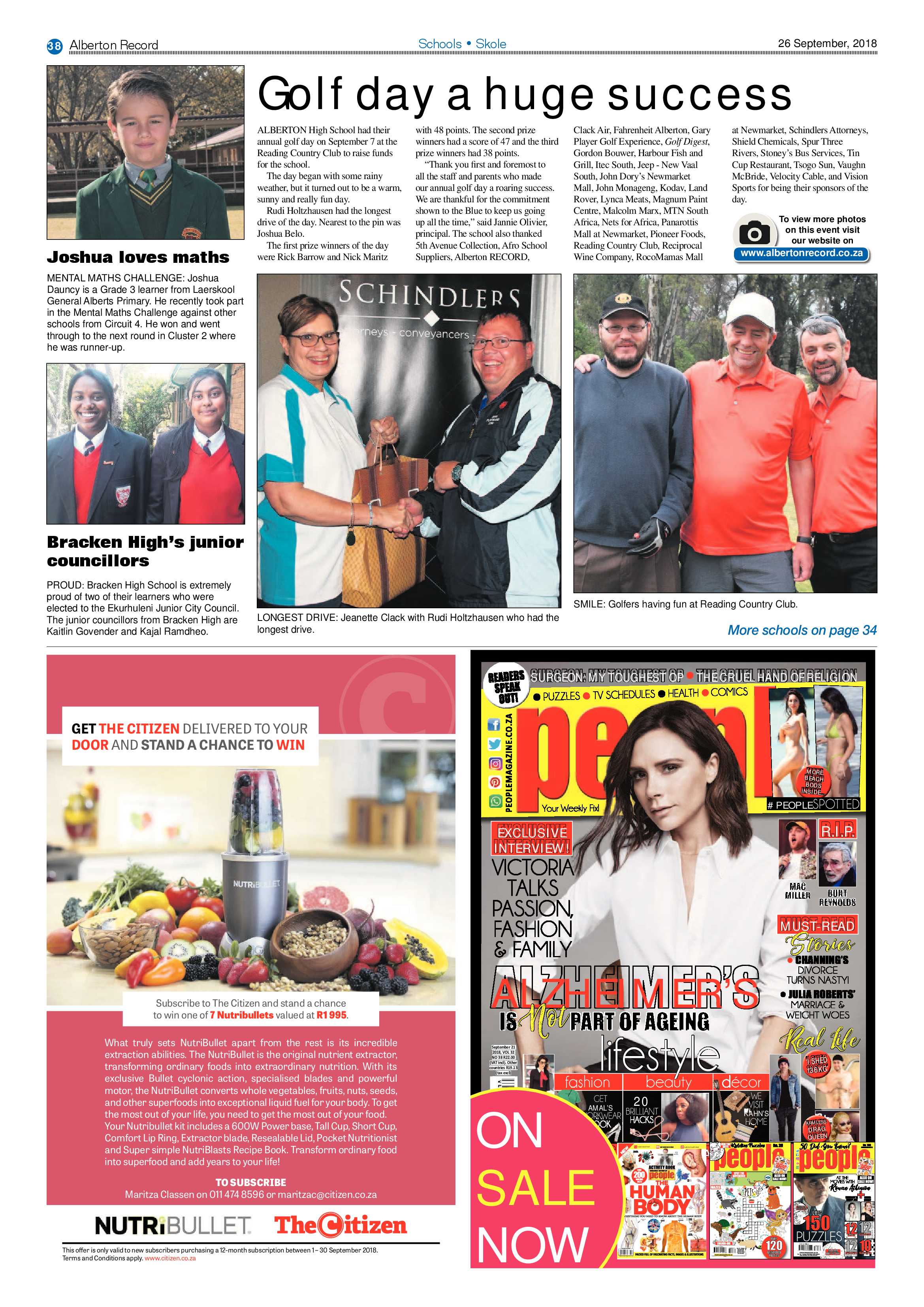 Alberton Record 26 September 2018 page 38
