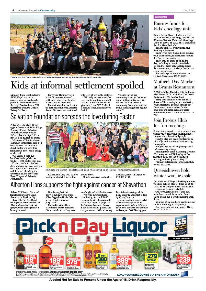 Alberton Record 27 April 2022 page 8