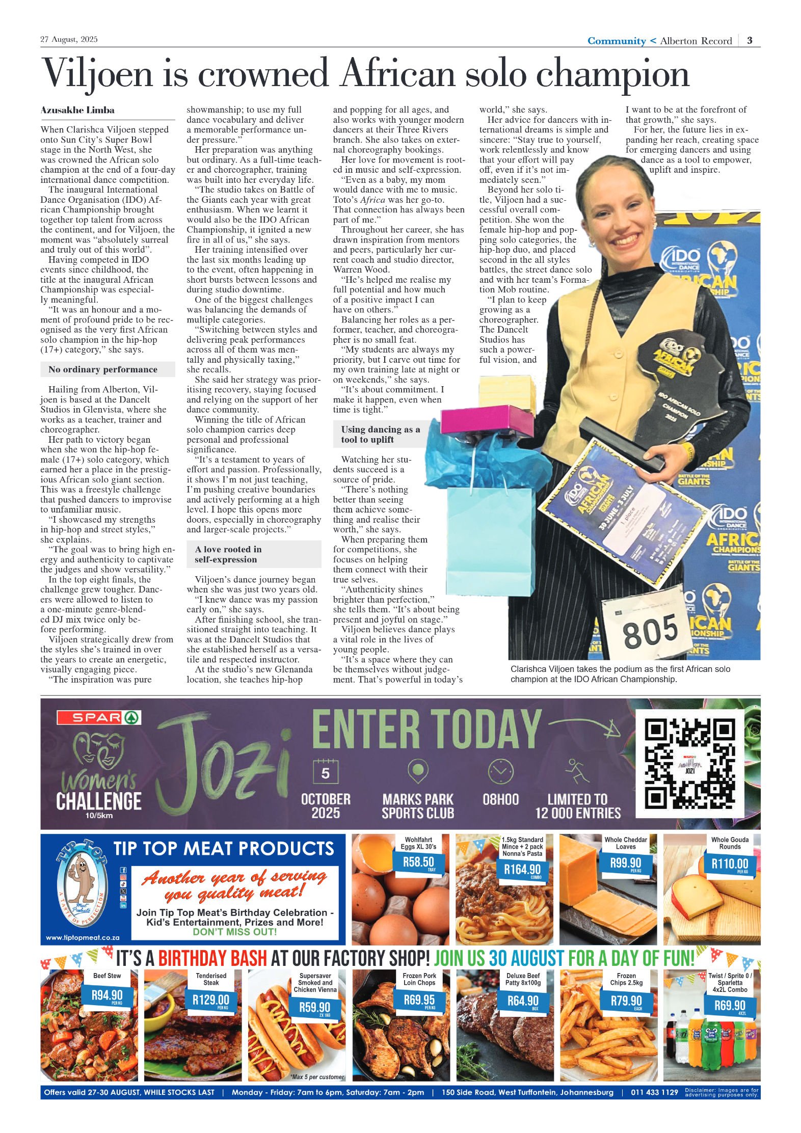 Alberton Record 27 August 2025 page 3